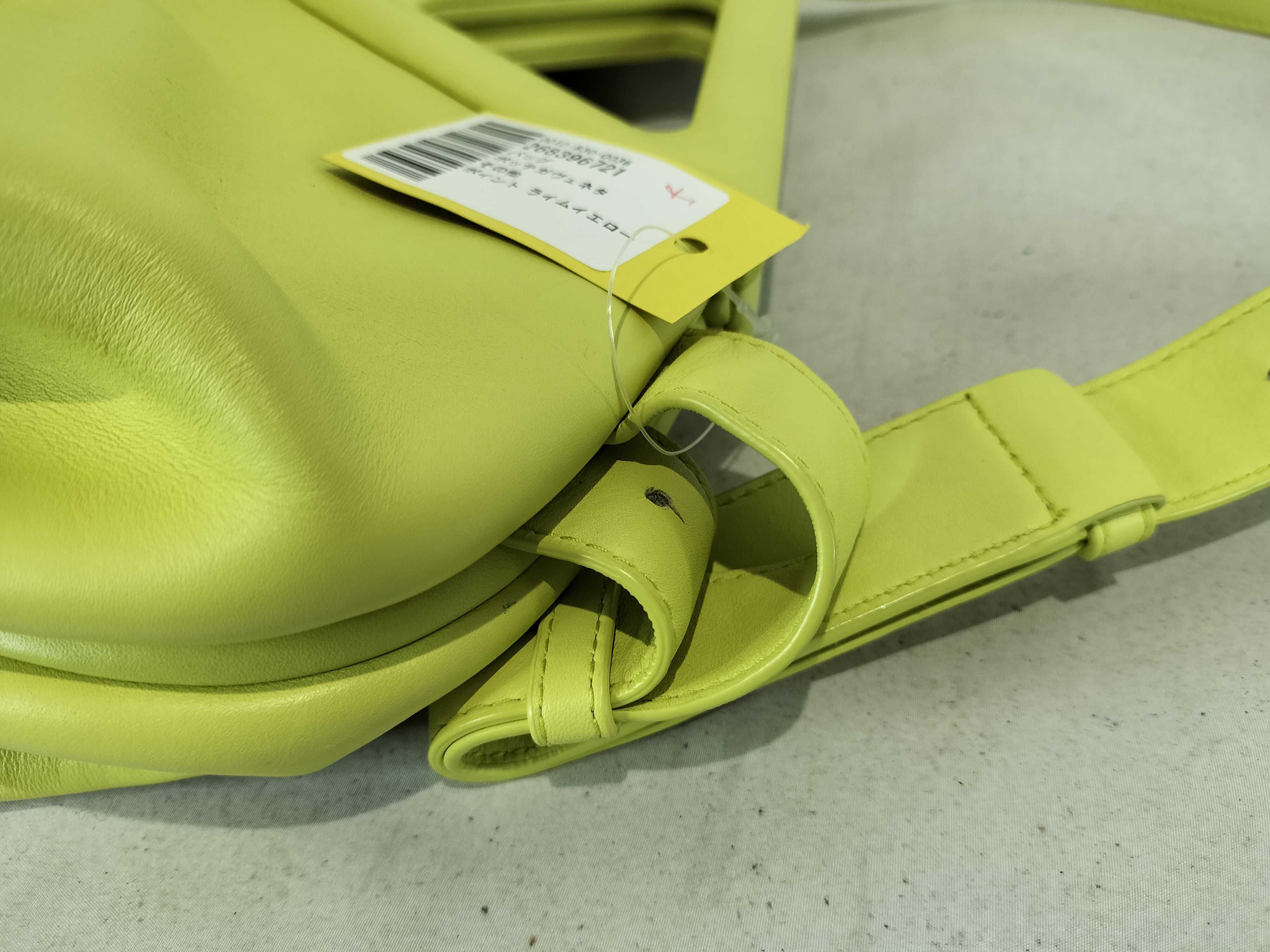Point Lime Yellow Shoulder Bag — view 5