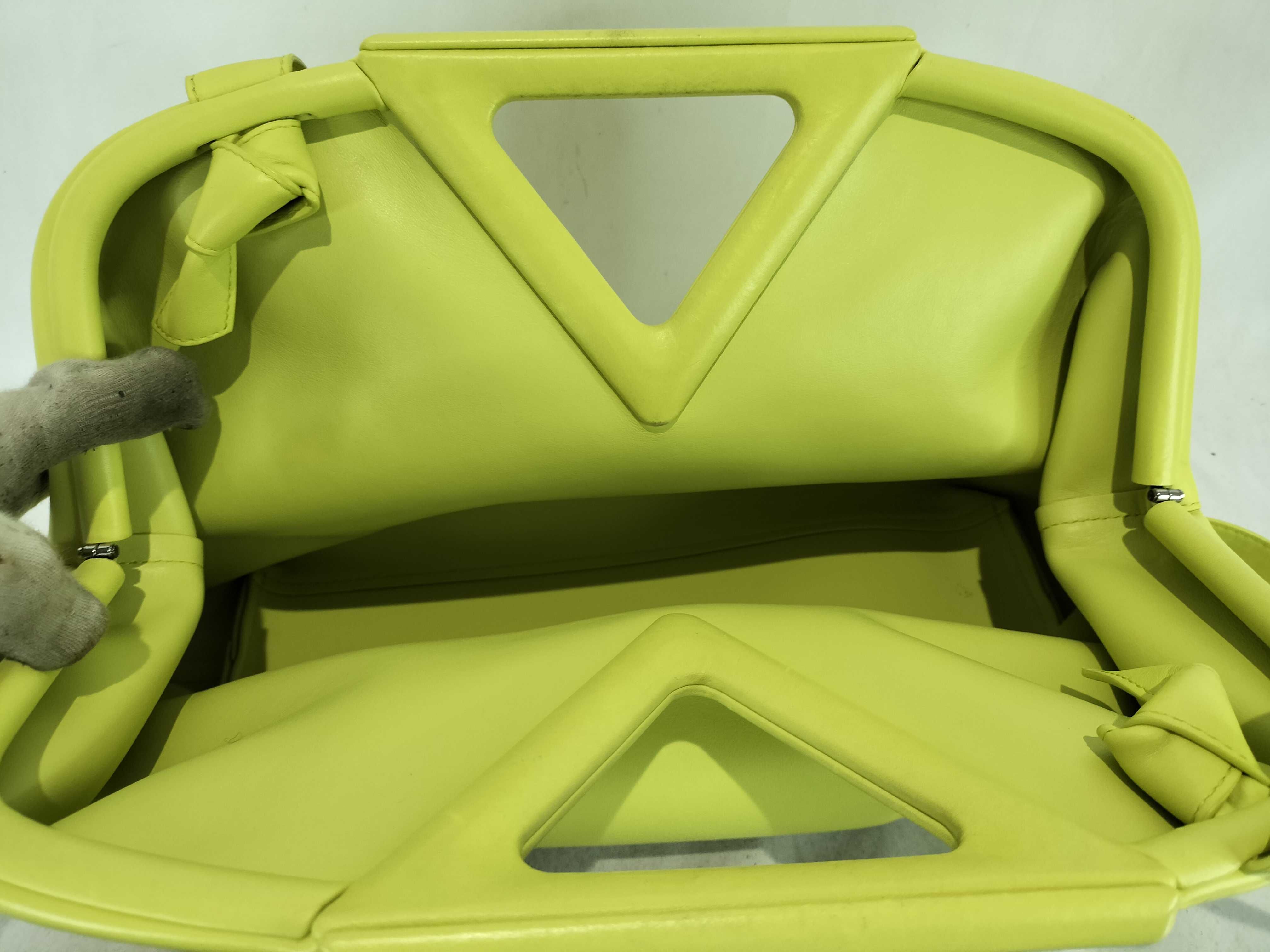 Point Lime Yellow Shoulder Bag — view 8