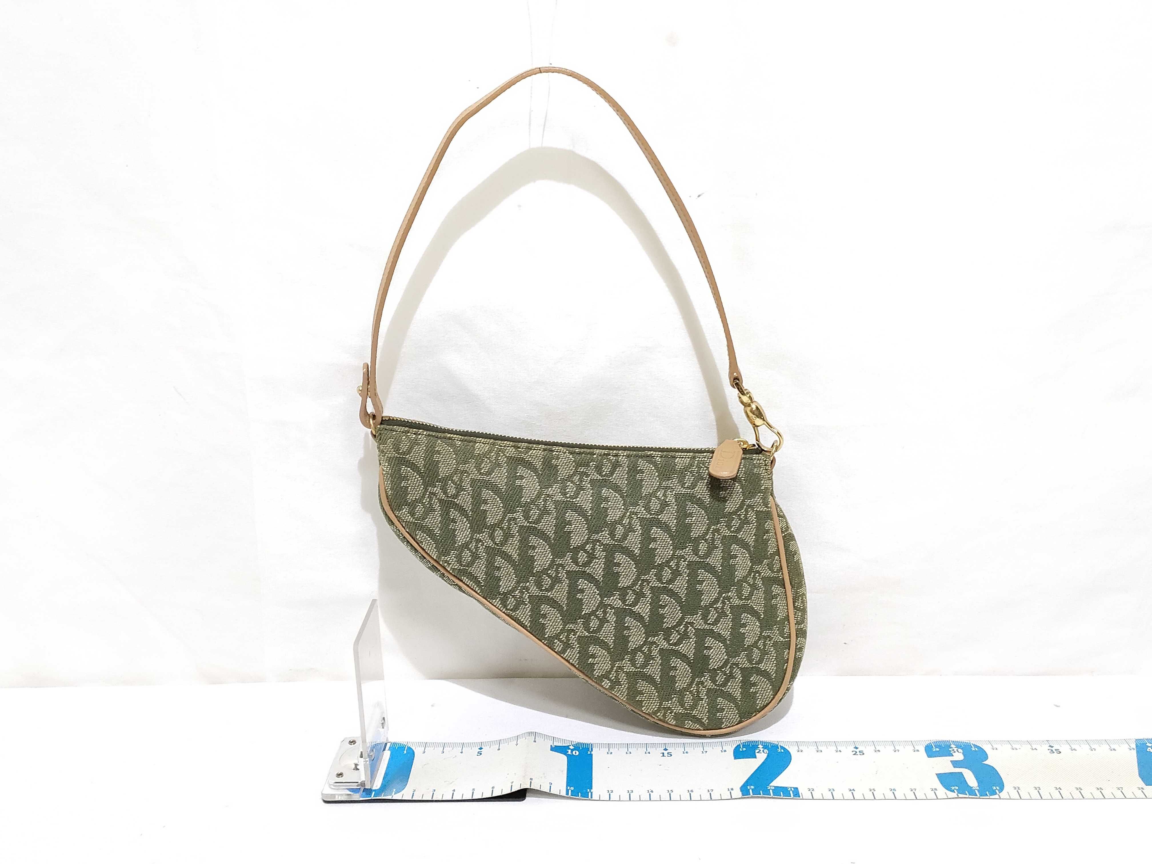 Trotter Dior Saddle Handbag — view 2