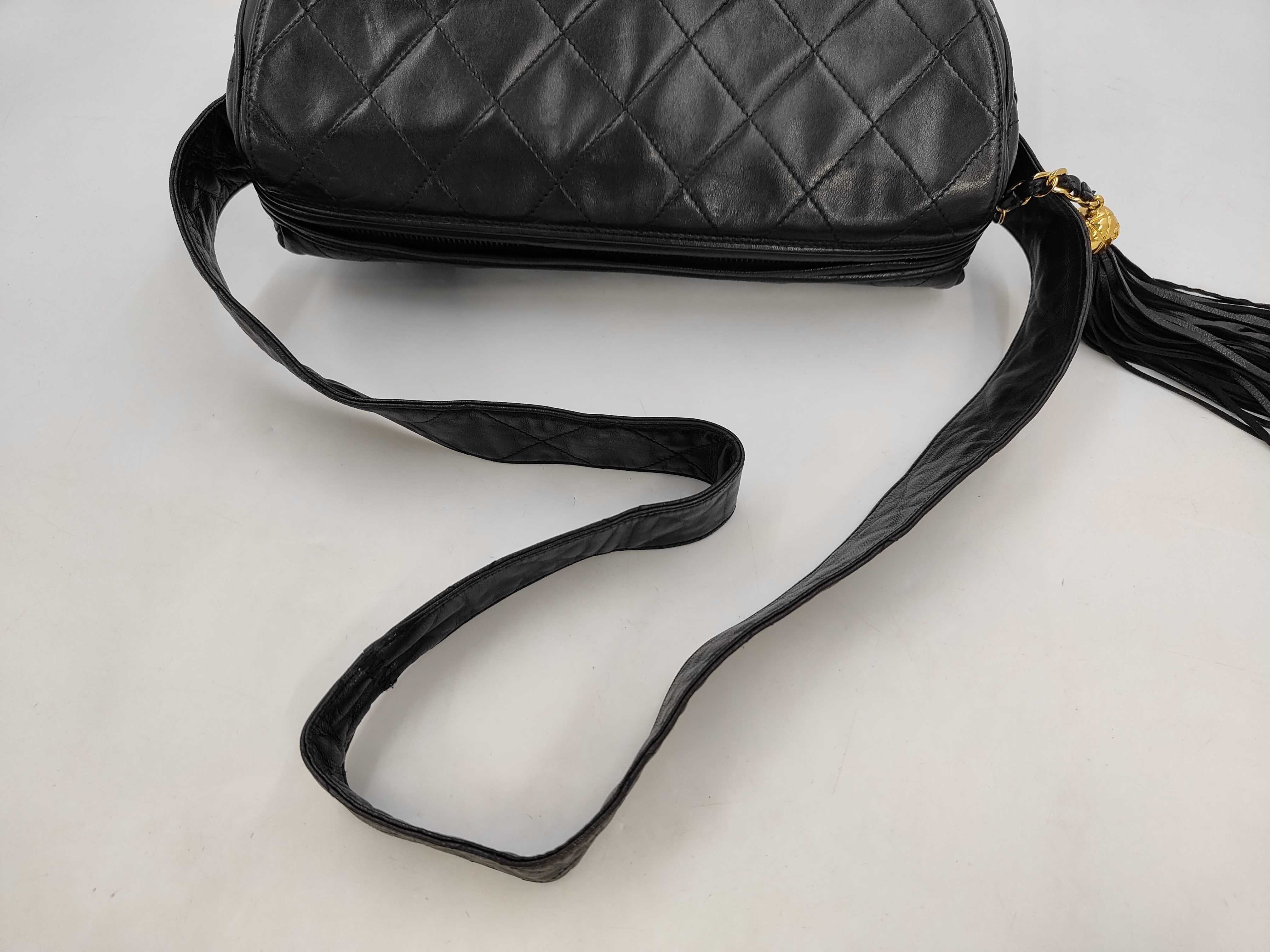 BAG MATELASSE NO. 3 LAMBSKIN VINTAGE FRINGE CAMERA W — view 5