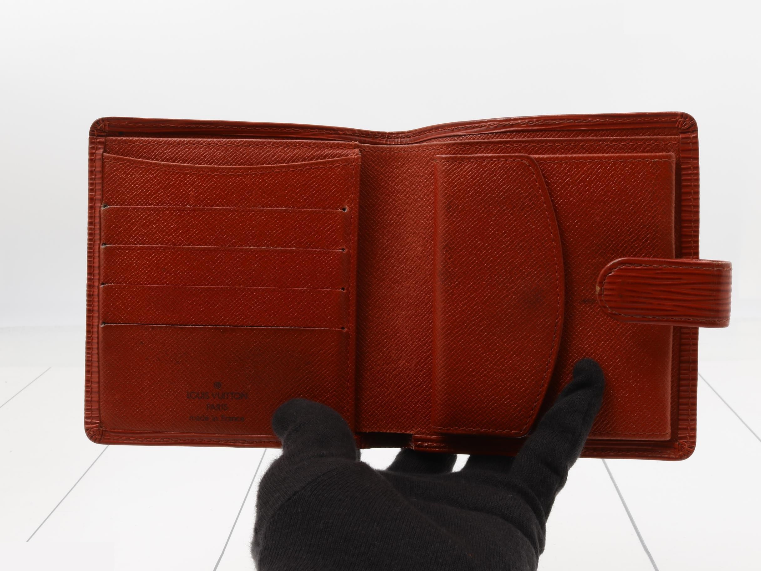 Portefeuille Compact Epi Red — view 4