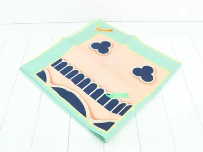 David Pizzigoni Large Silk Scarf