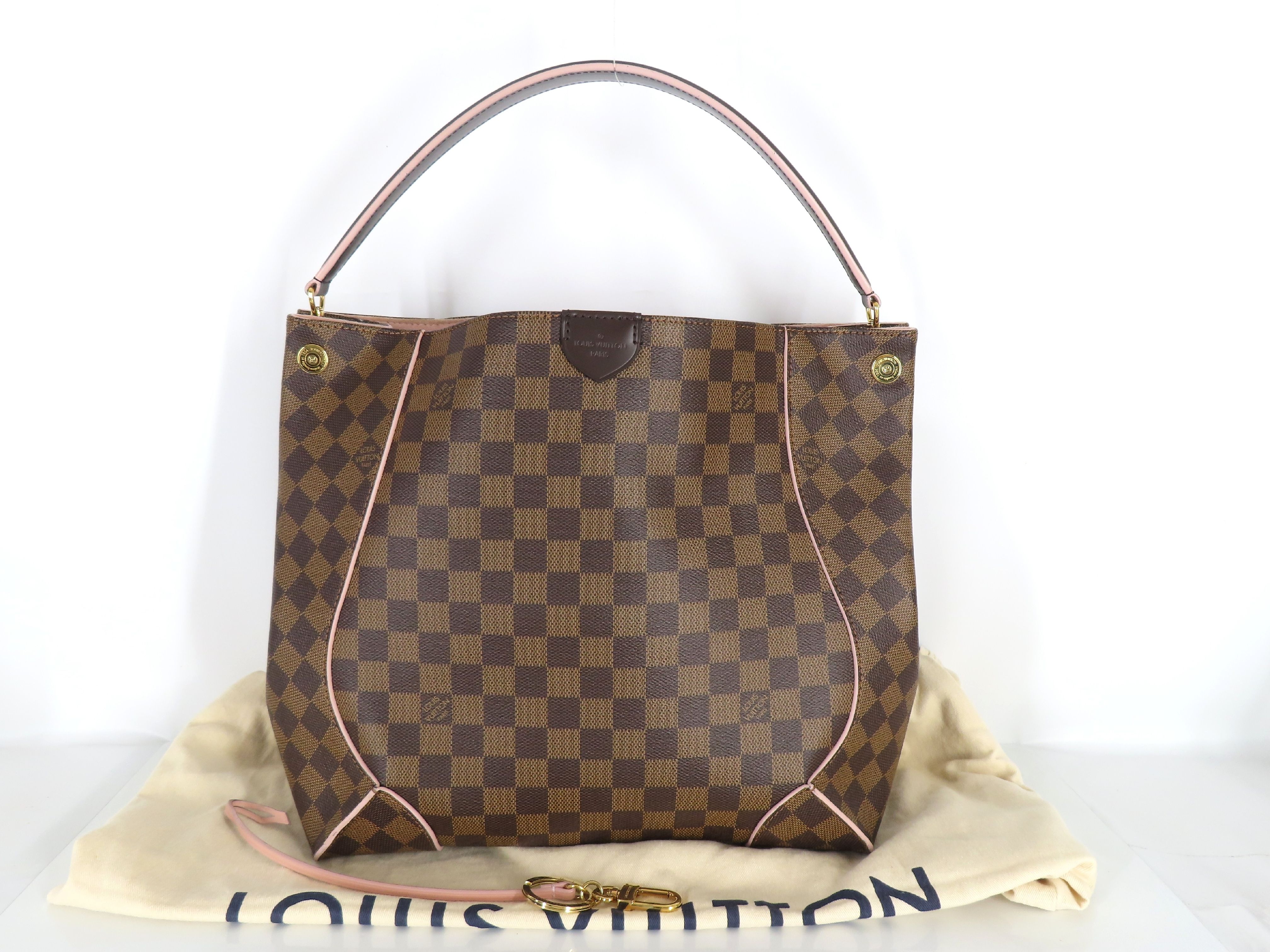 Damier Caissa Hobo SR1107 Shoulder Bag