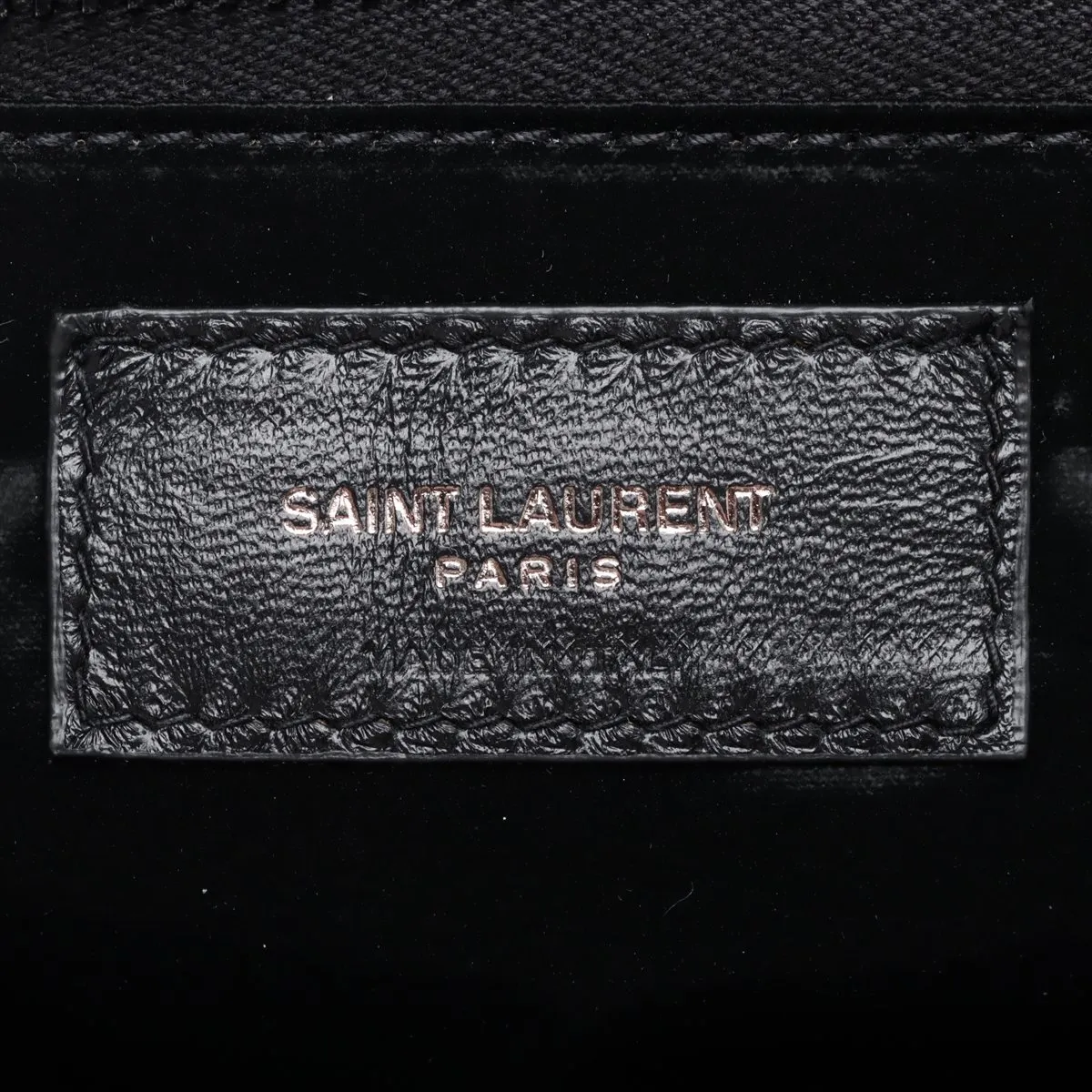 Leather Tote Bag Black 756269 — view 9