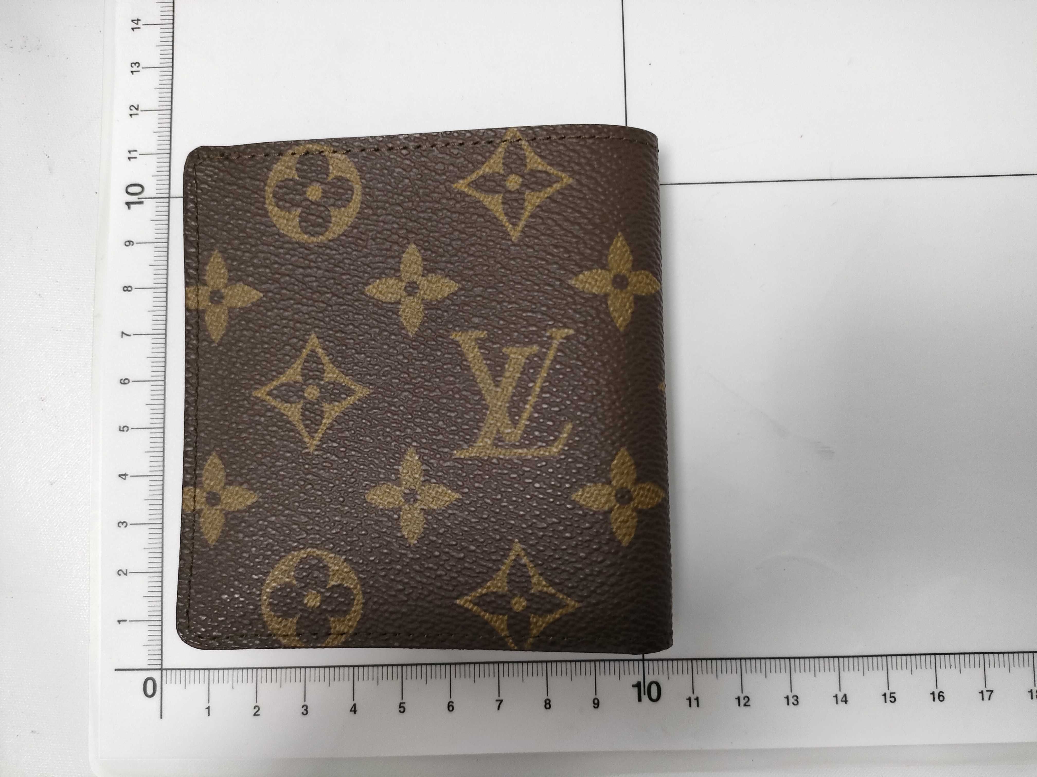 Monogram Vuitton Monogram Portefeuille Cartes Bleu Billfold Card Case Wallet M60905 AN0990 Billfold — view 2