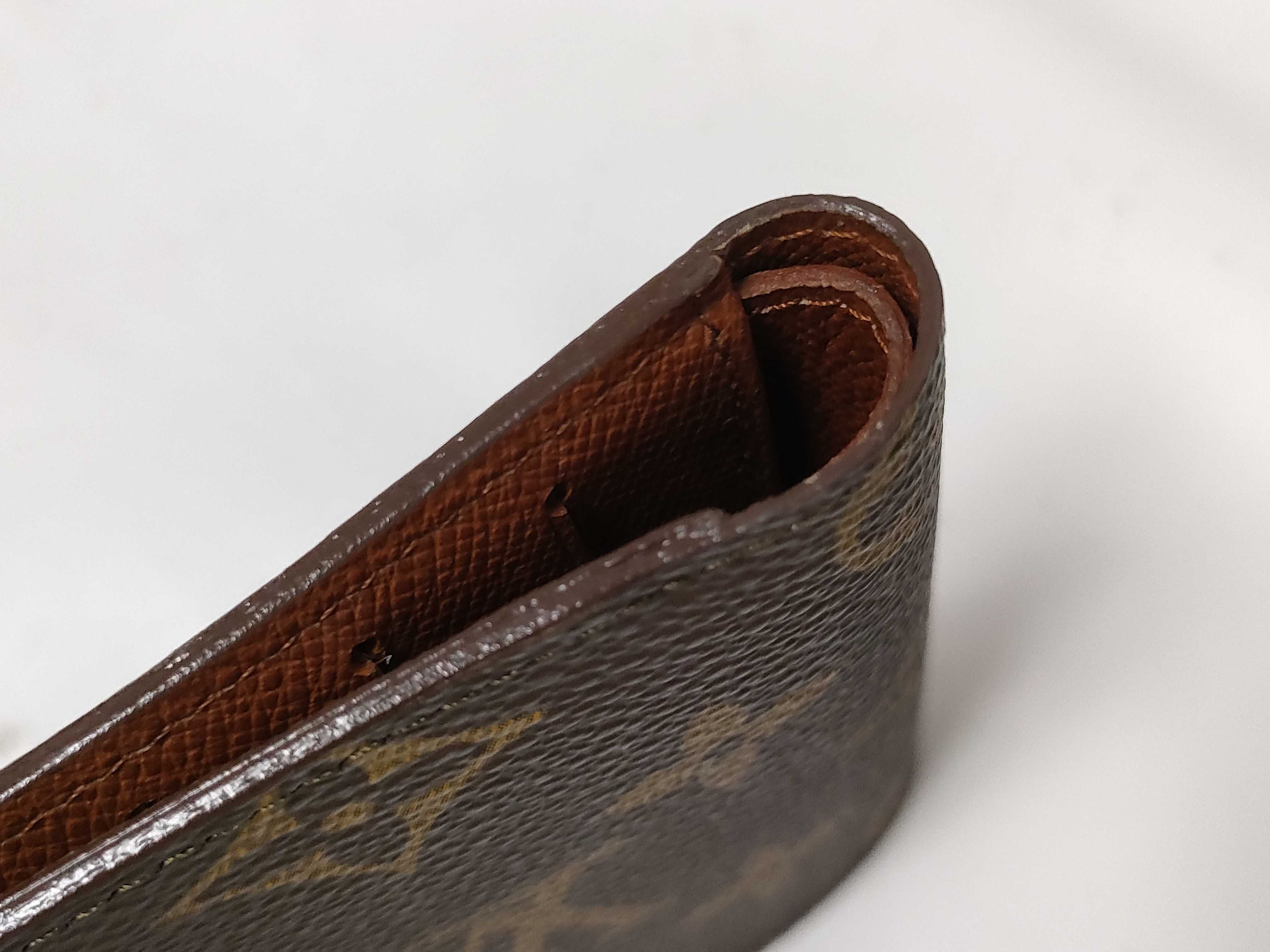 Monogram Vuitton Monogram Portefeuille Cartes Bleu Billfold Card Case Wallet M60905 AN0990 Billfold — view 12