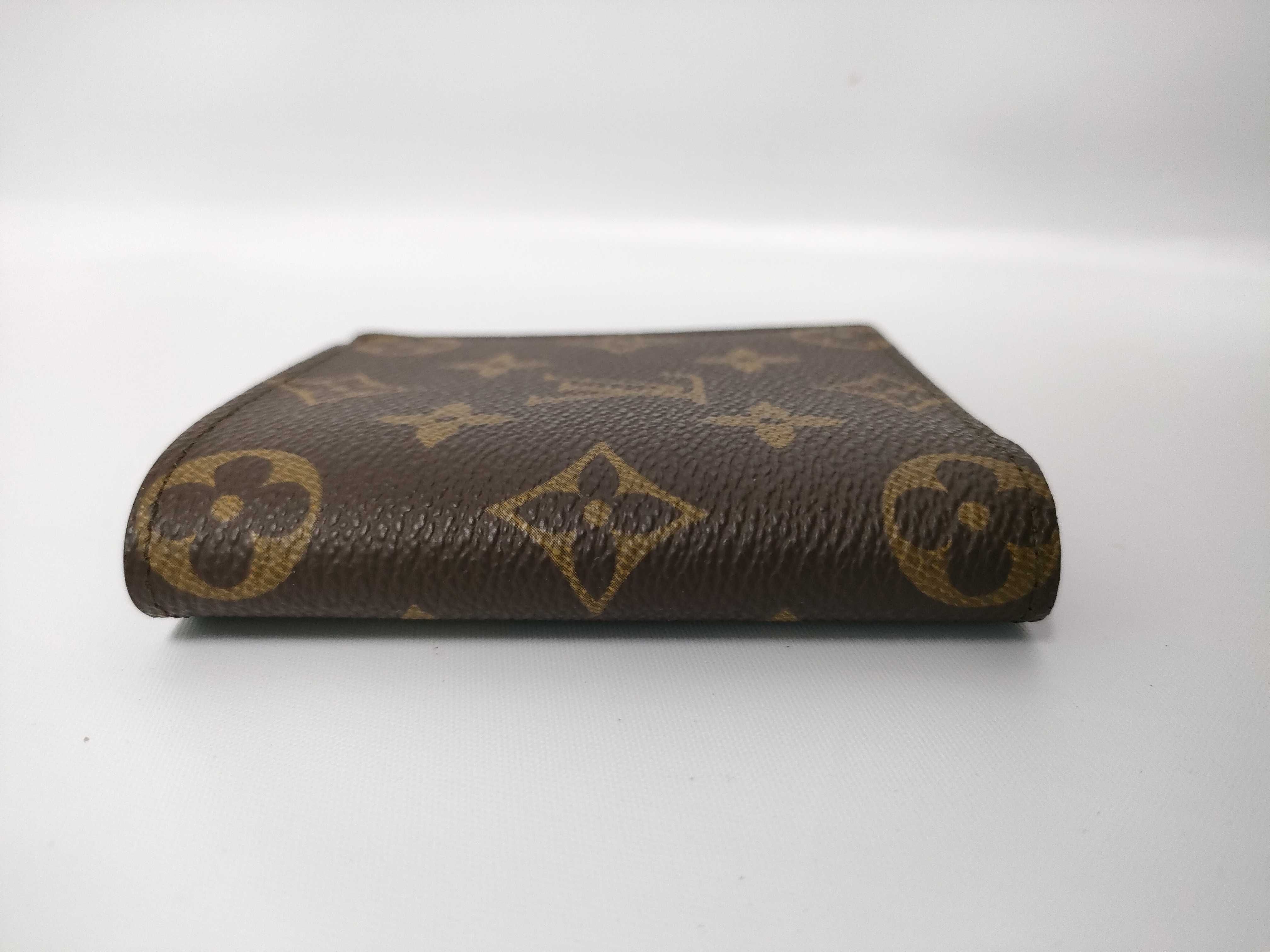 Monogram Vuitton Monogram Portefeuille Cartes Bleu Billfold Card Case Wallet M60905 AN0990 Billfold — view 5