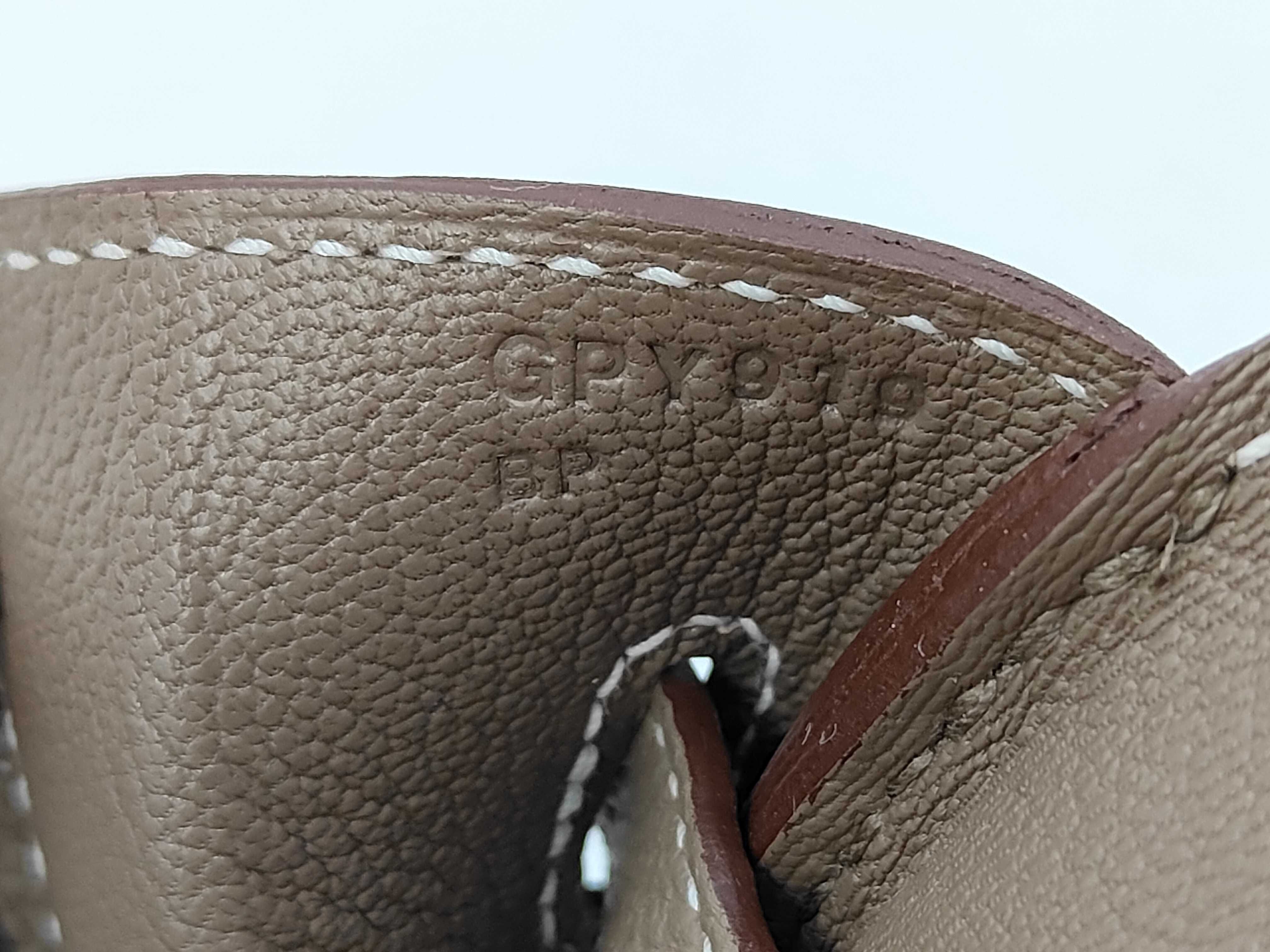 Birkin 30 Togo Etoupe Gold Hardware G Stamp Handbag — view 10