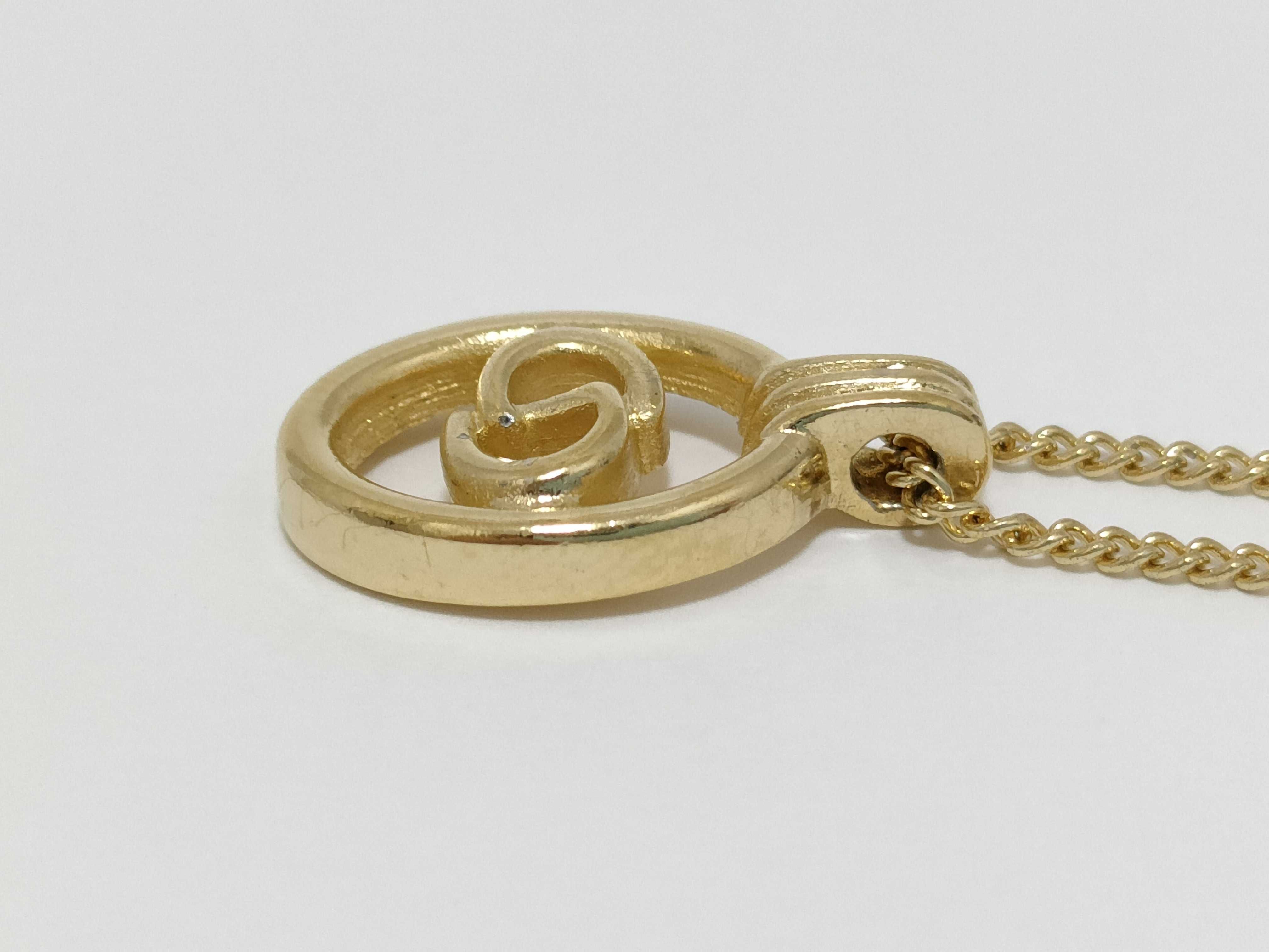 Oval CD Necklace — view 3