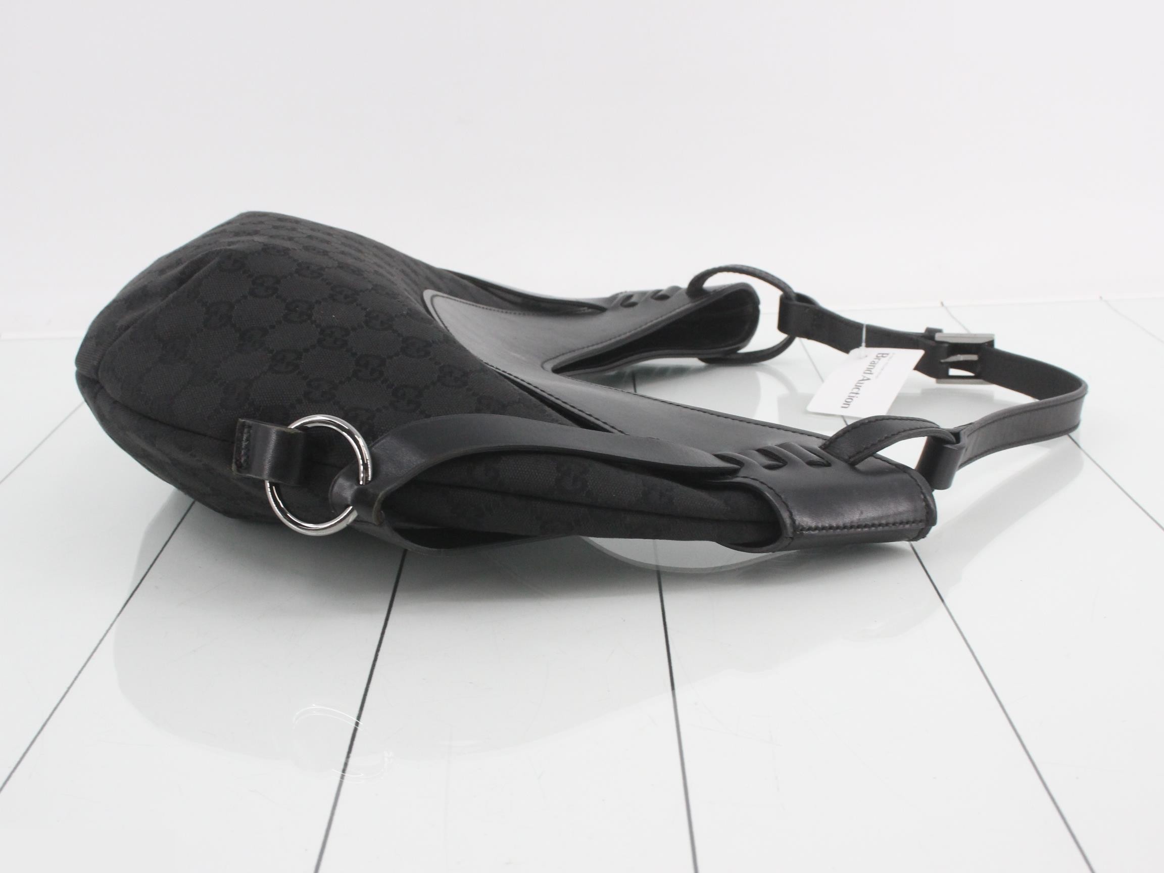 GG Canvas Hobo Shoulder Bag — view 3
