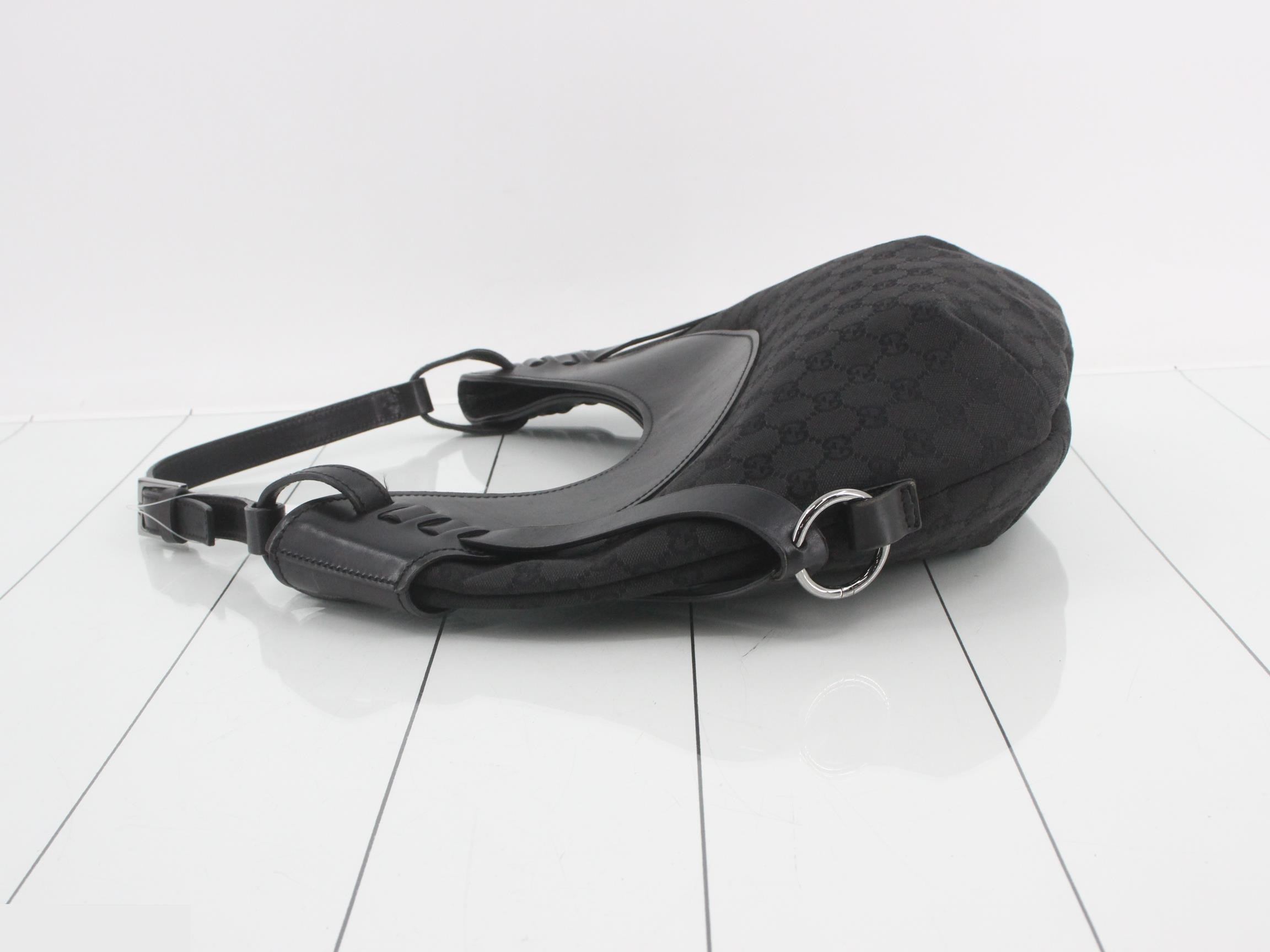 GG Canvas Hobo Shoulder Bag — view 4