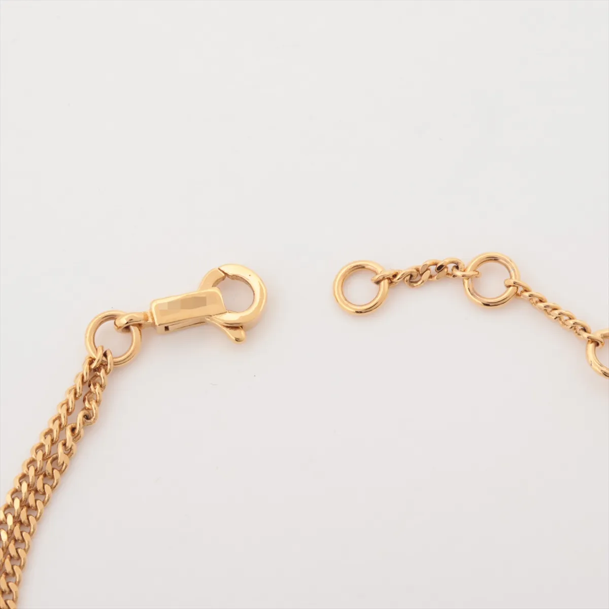 Triomphe USM0232 bracelet, GP gold. Shows signs of wear including — view 4