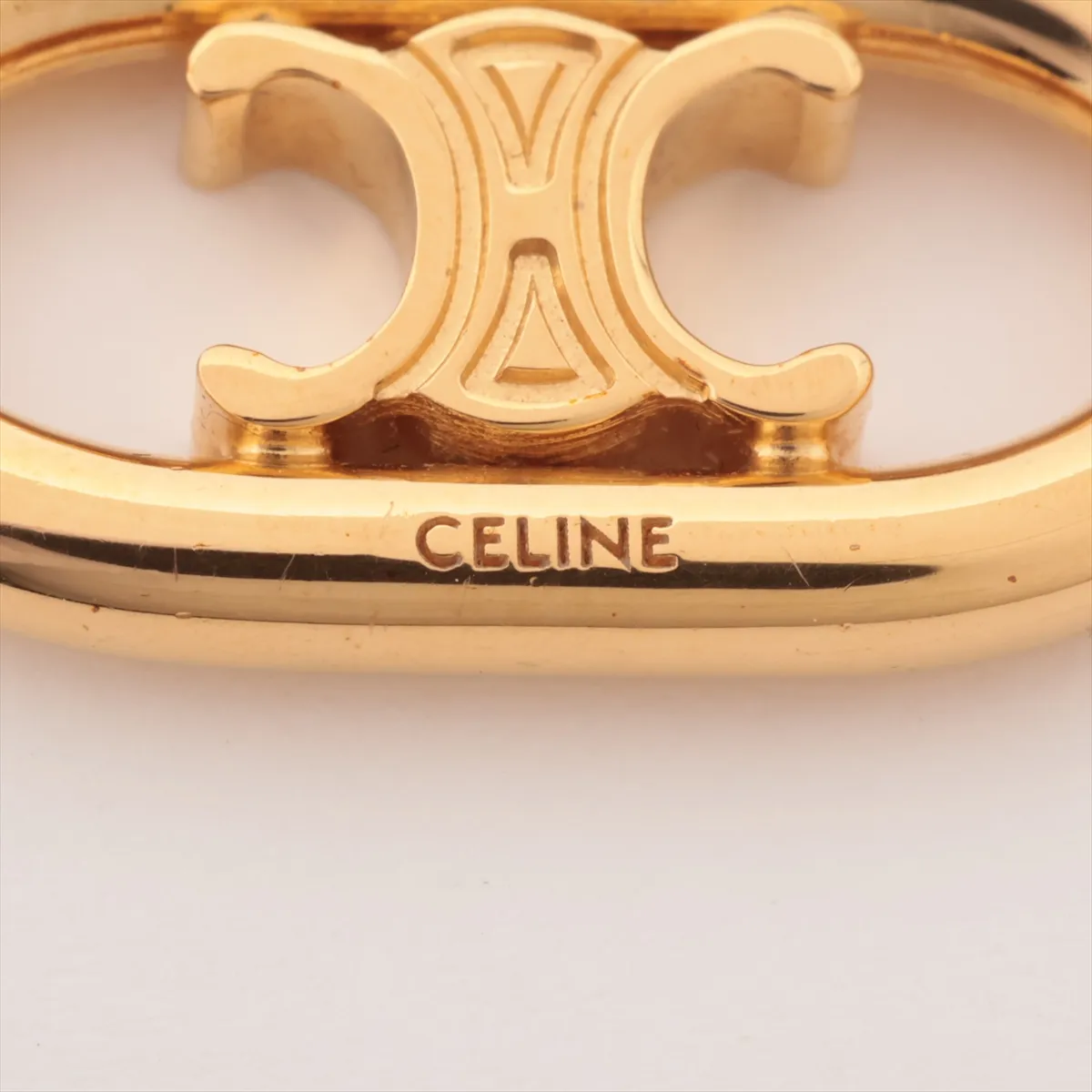 Triomphe USM0232 bracelet, GP gold. Shows signs of wear including — view 5
