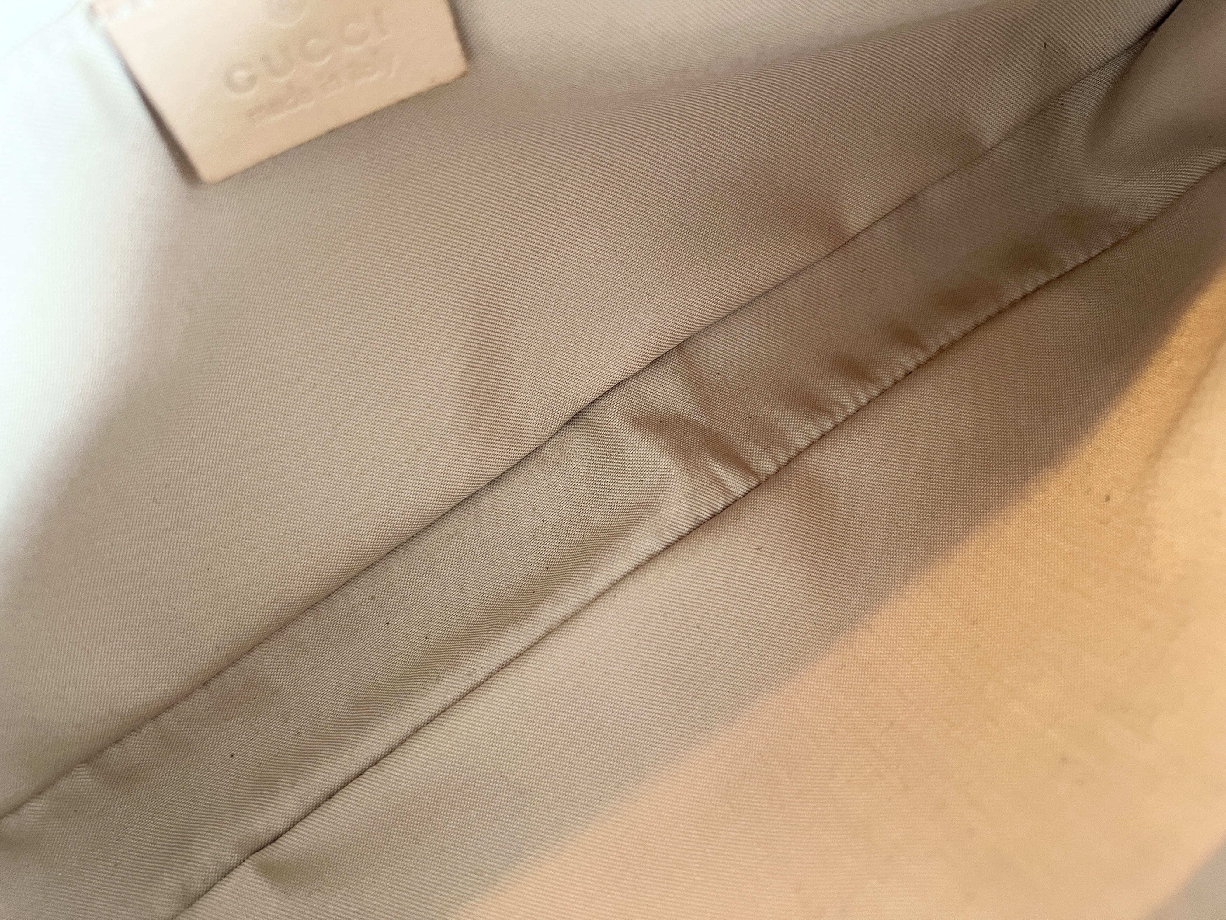Jackie GG Leather Canvas Shoulder Bag (One Shoulder Bag) — view 7