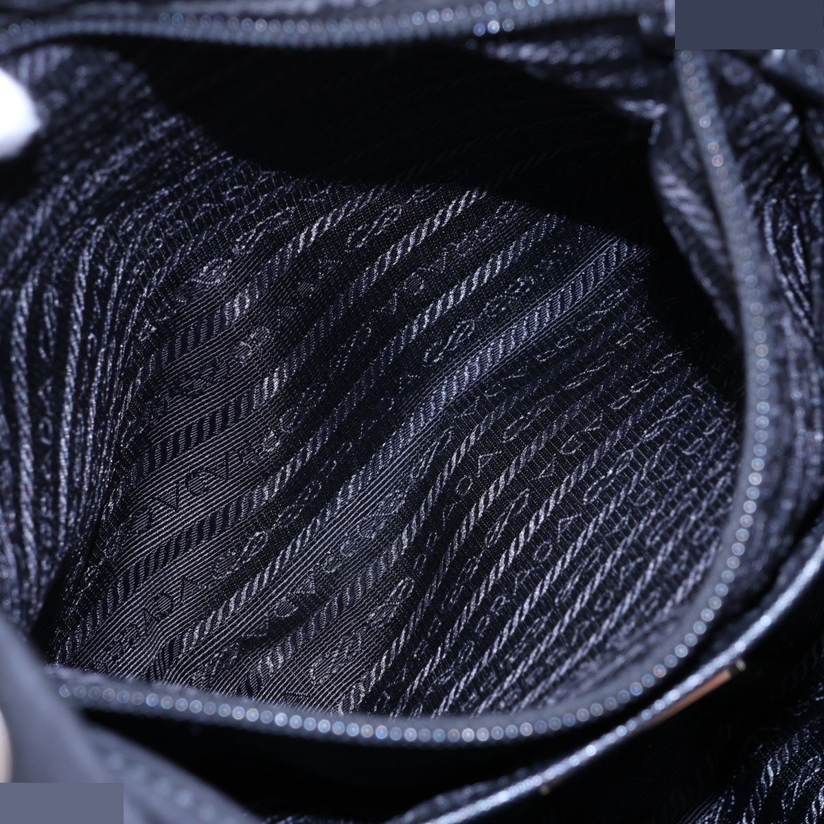 Tessuto Bijou Nylon x Leather Rhinestone Backpack — view 7