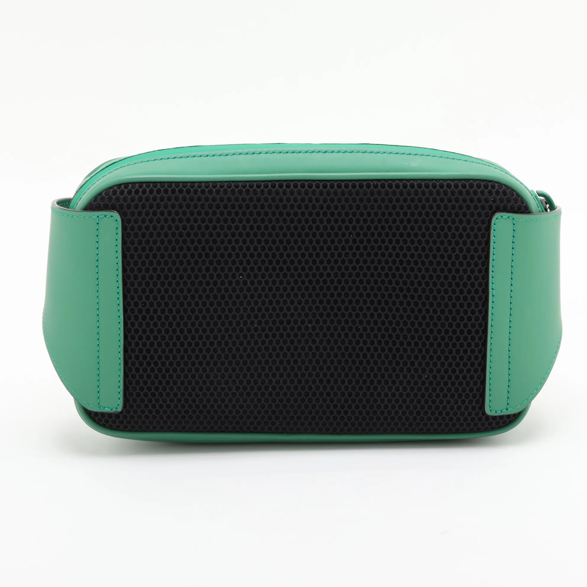 GG Rubber Effect Belt Bag, Rubber Body Bag, Green, 771422 — view 3