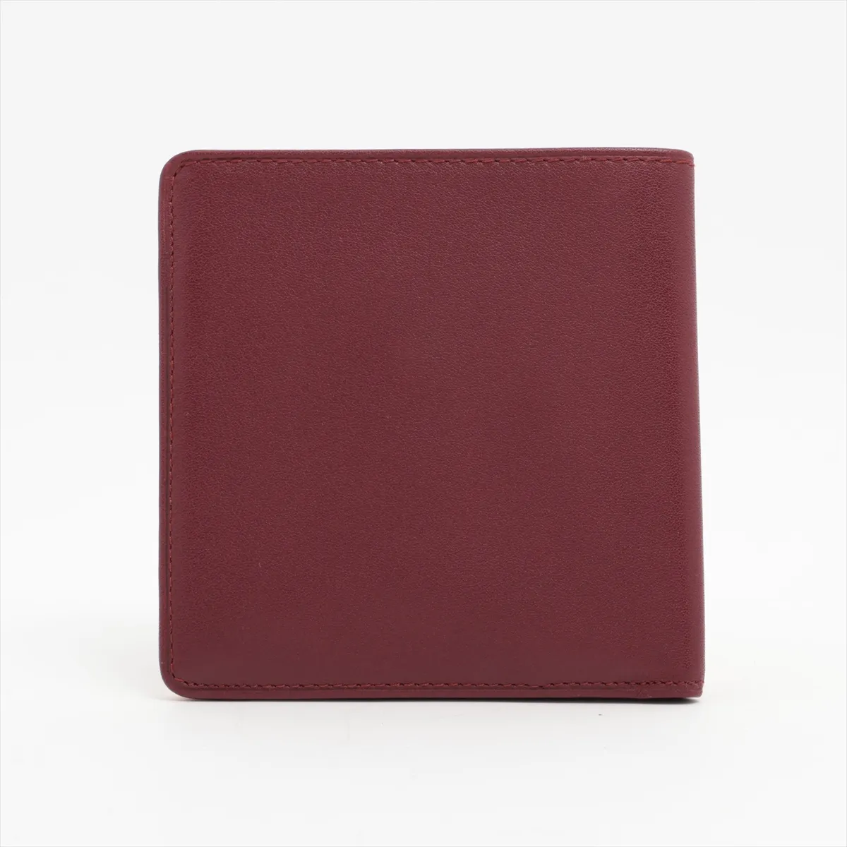 Must Leather Compact Wallet Bordeaux — view 2