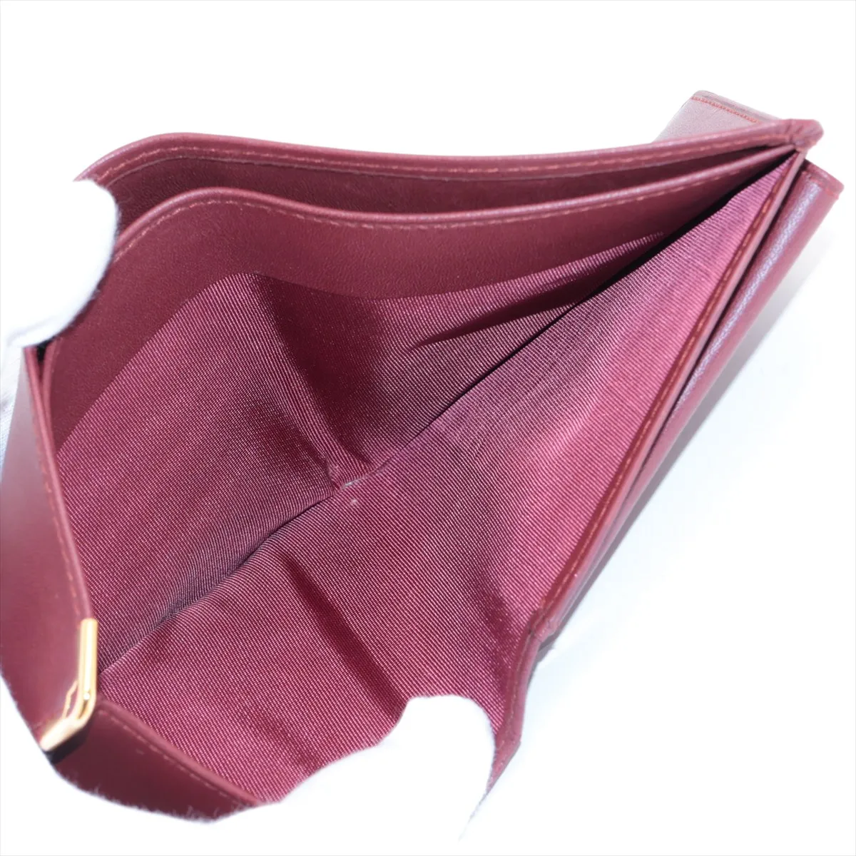 Must Leather Compact Wallet Bordeaux — view 5
