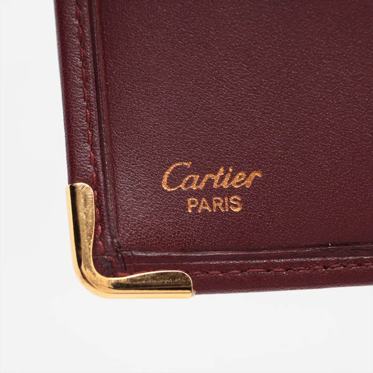 Must Leather Compact Wallet Bordeaux — view 7