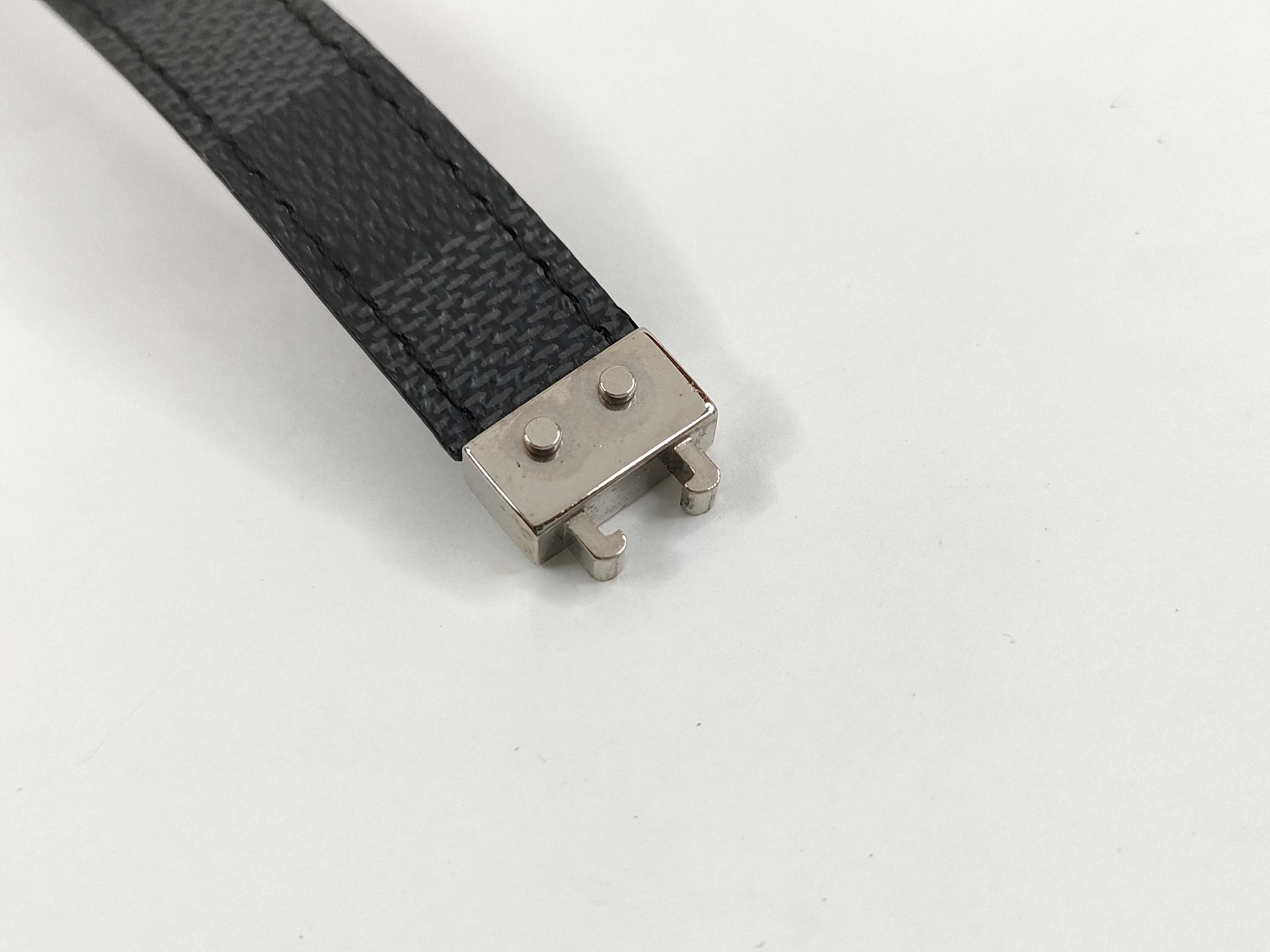 Damier Graphite LV Damier Graphite Reversible Bracelet Bracelet/Bangle — view 6