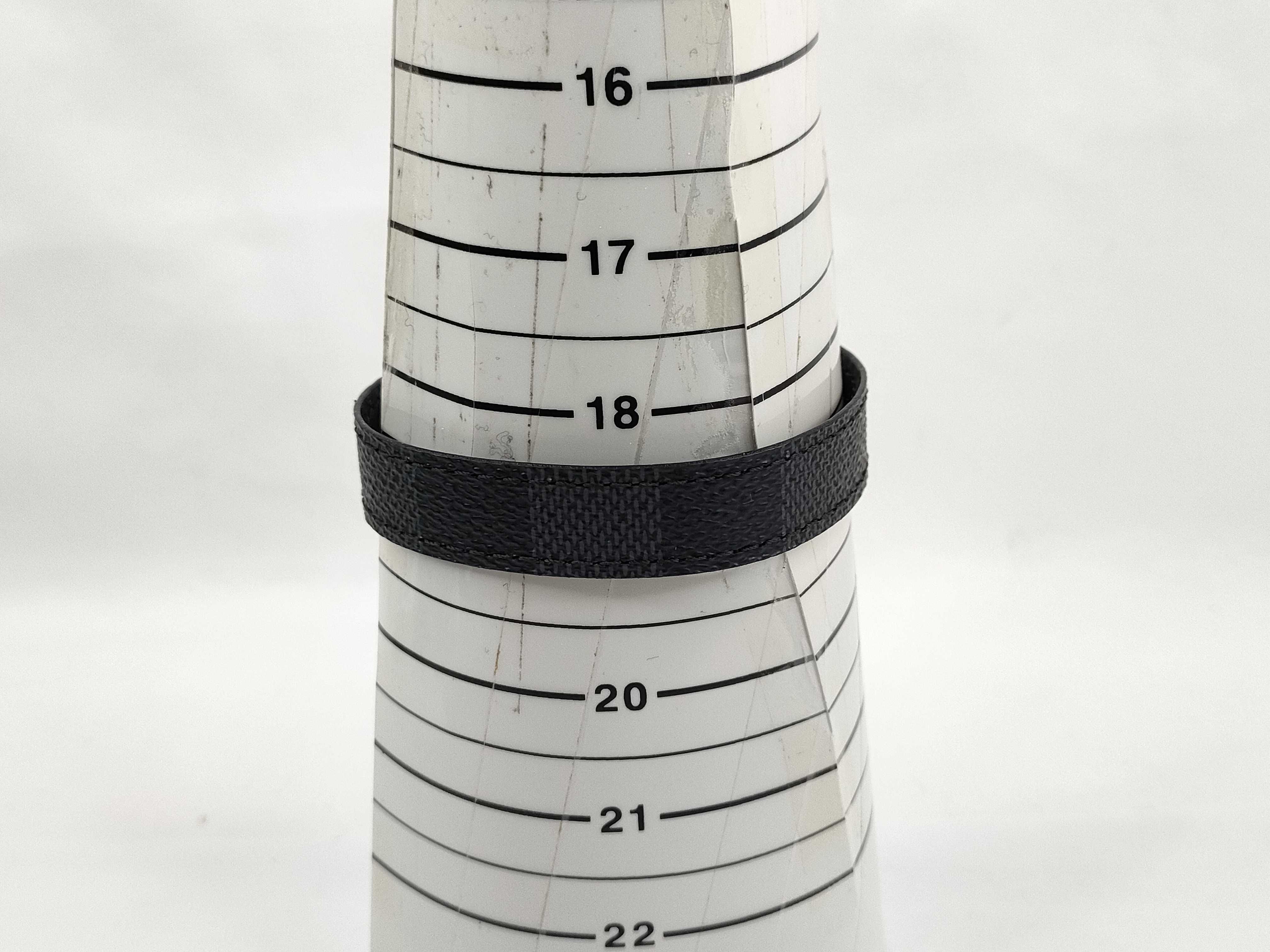 Damier Graphite LV Damier Graphite Reversible Bracelet Bracelet/Bangle — view 10