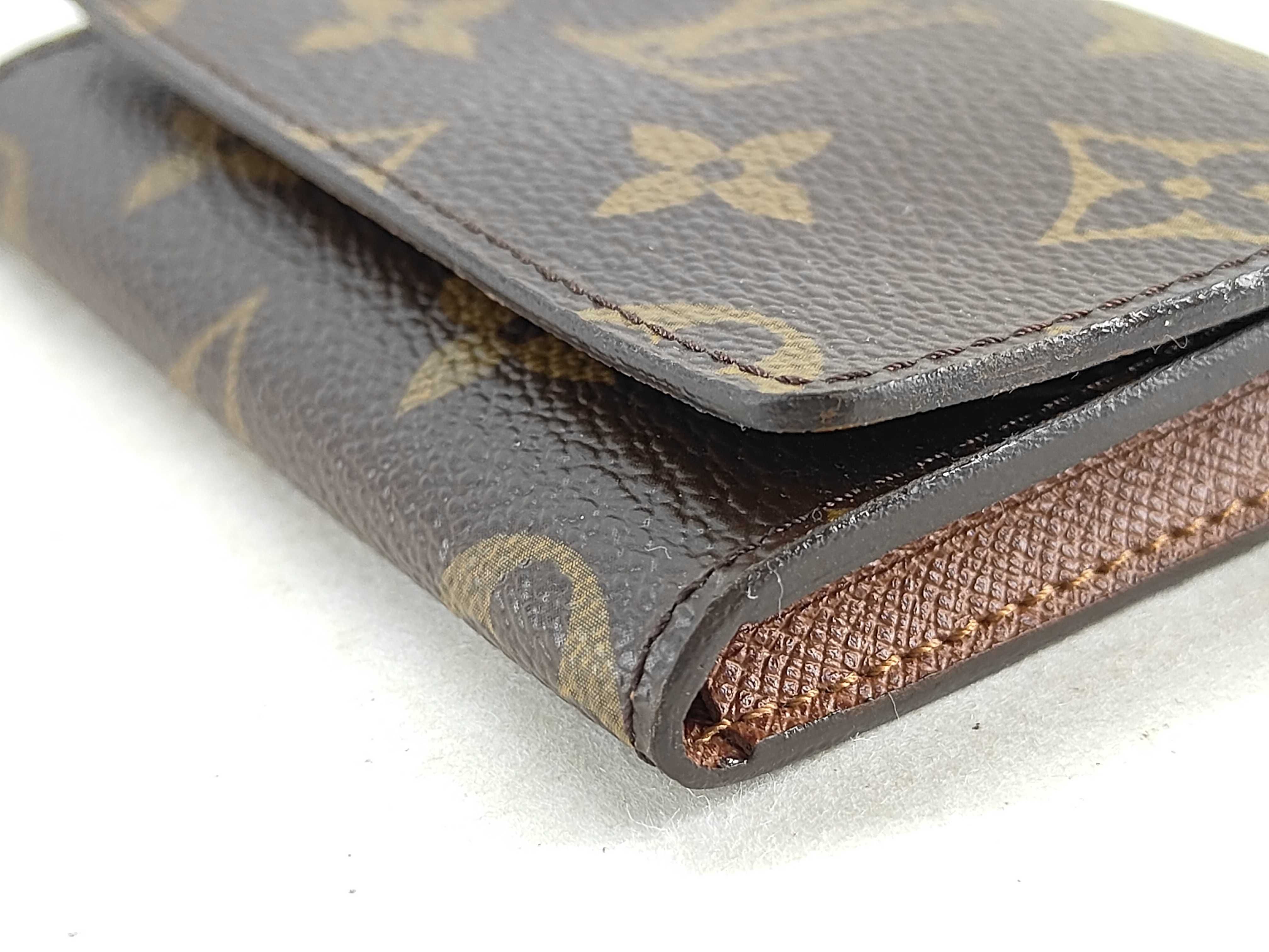 Monogram Enveloppe Carte de Visite Card Case (Card Case/Pass Case/Business Card Holder) — view 3