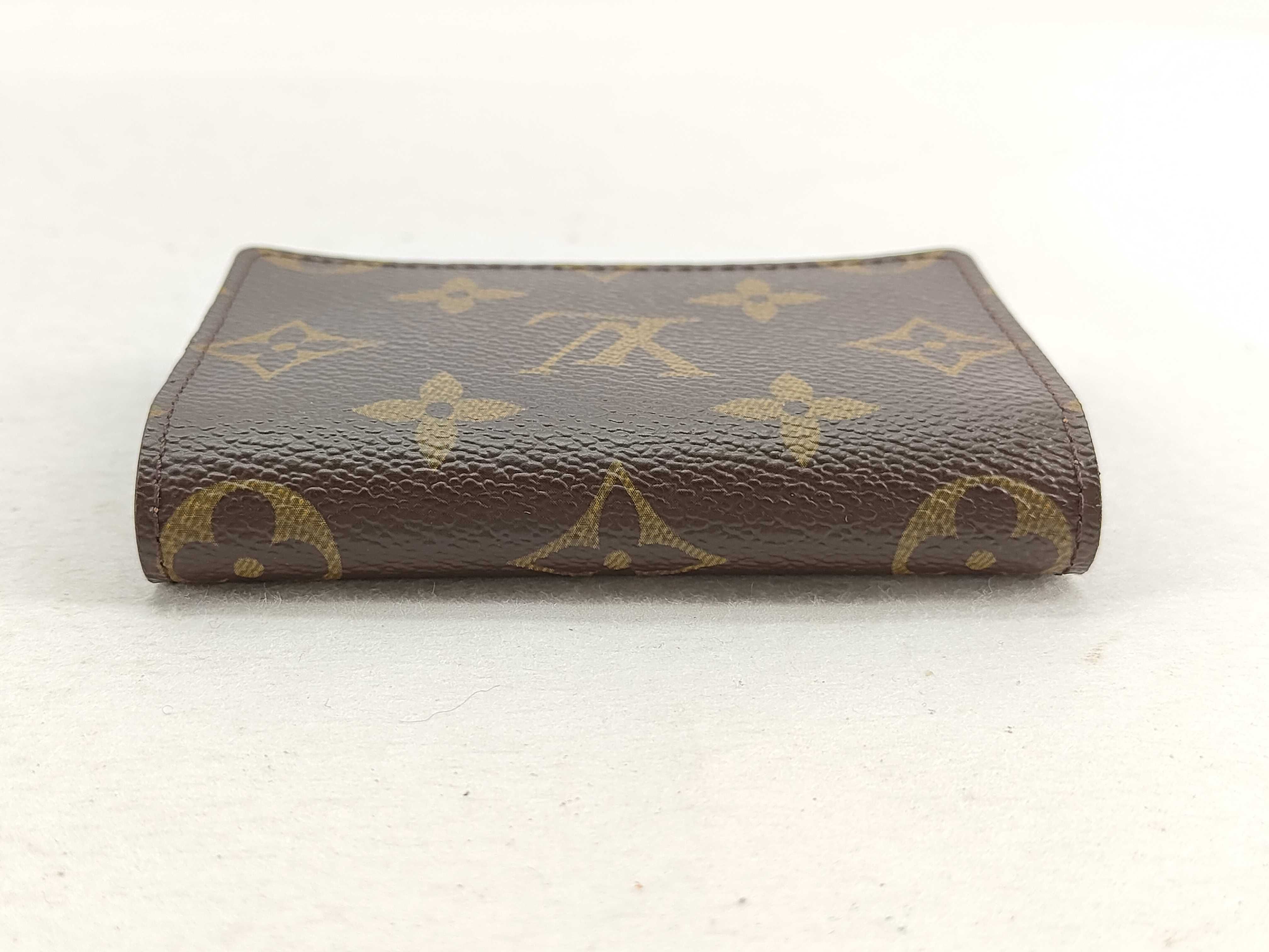 Monogram Enveloppe Carte de Visite Card Case (Card Case/Pass Case/Business Card Holder) — view 6