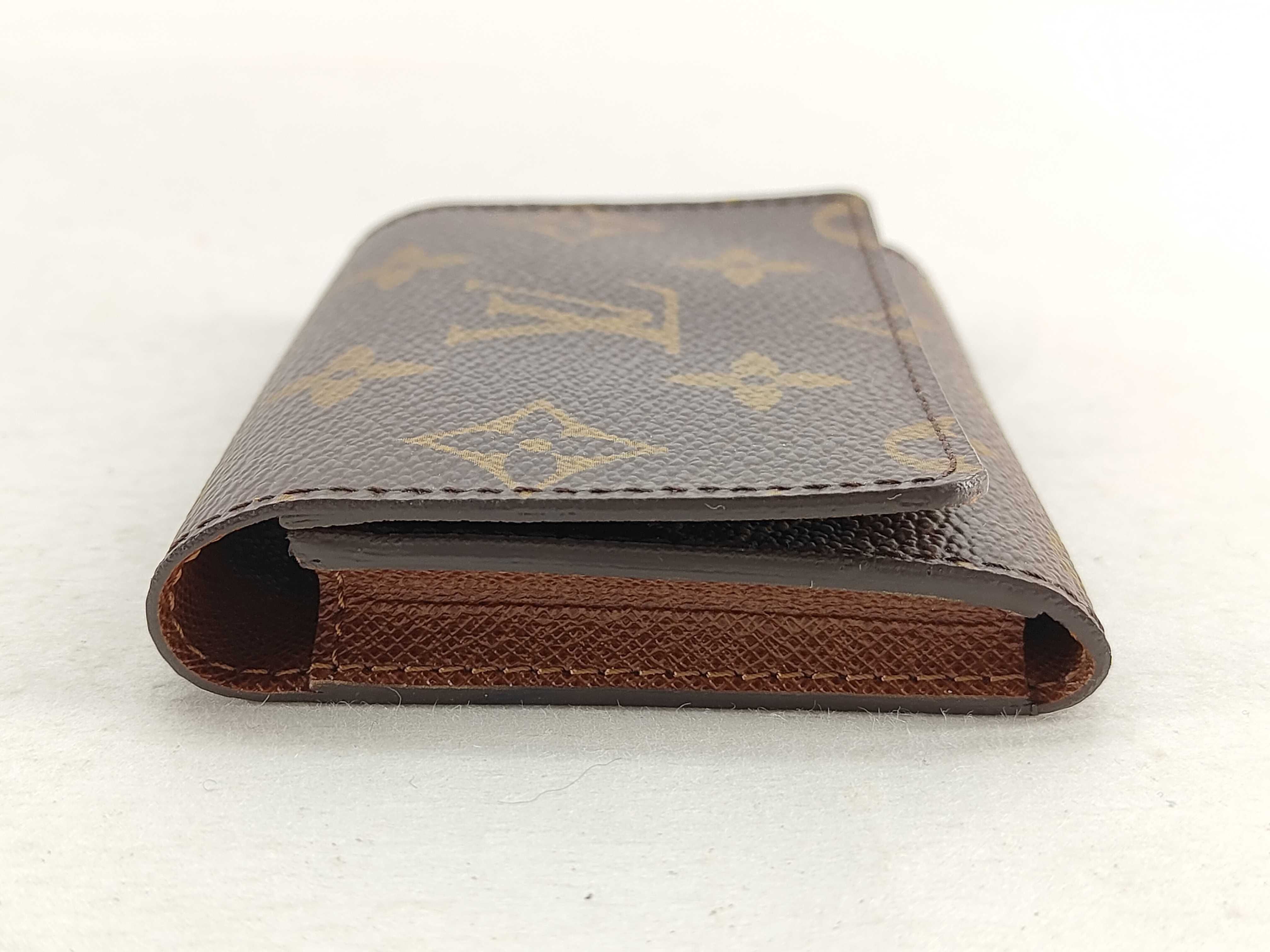 Monogram Enveloppe Carte de Visite Card Case (Card Case/Pass Case/Business Card Holder) — view 7