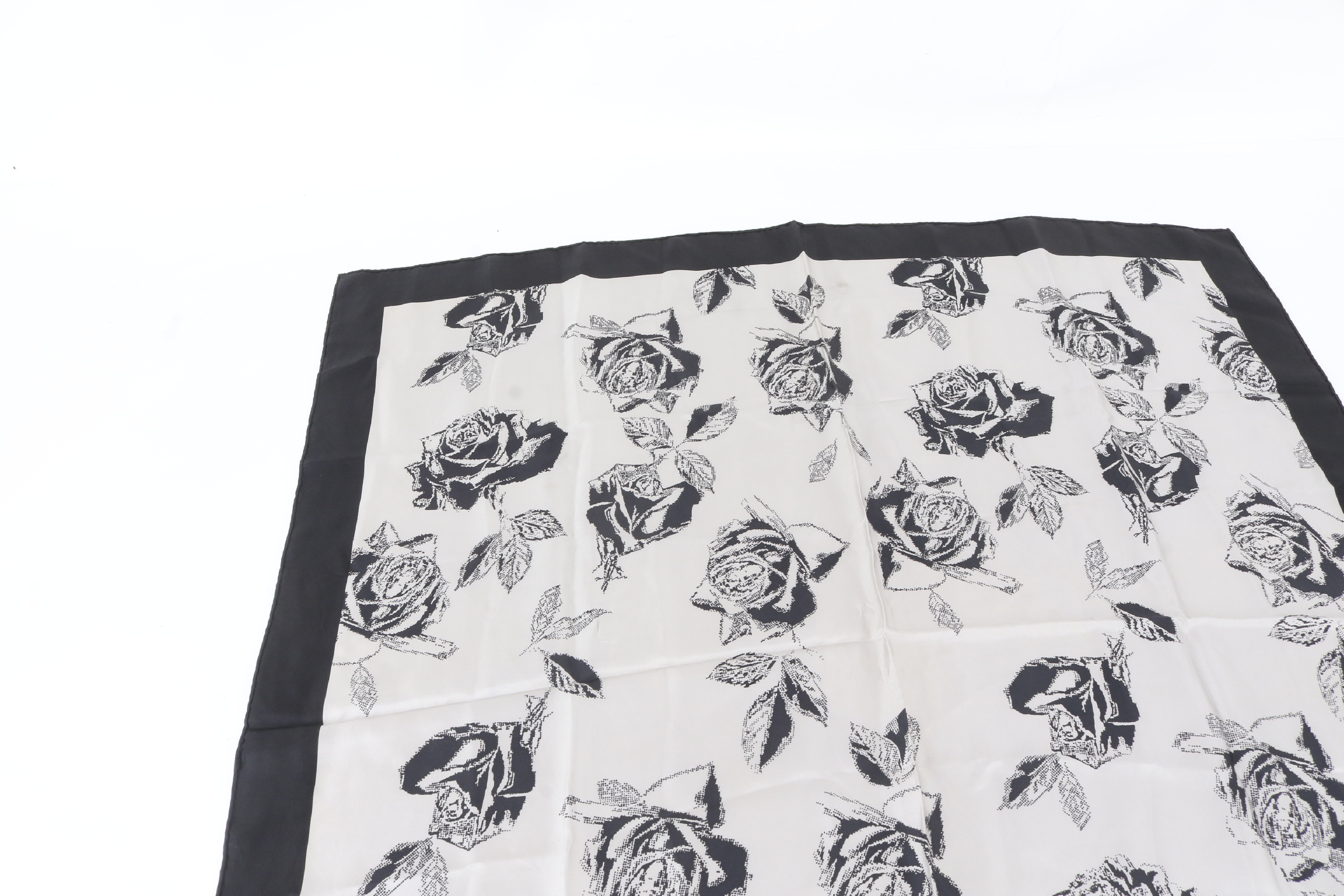 Rose Floral Scarf and Other Accessories — view 2