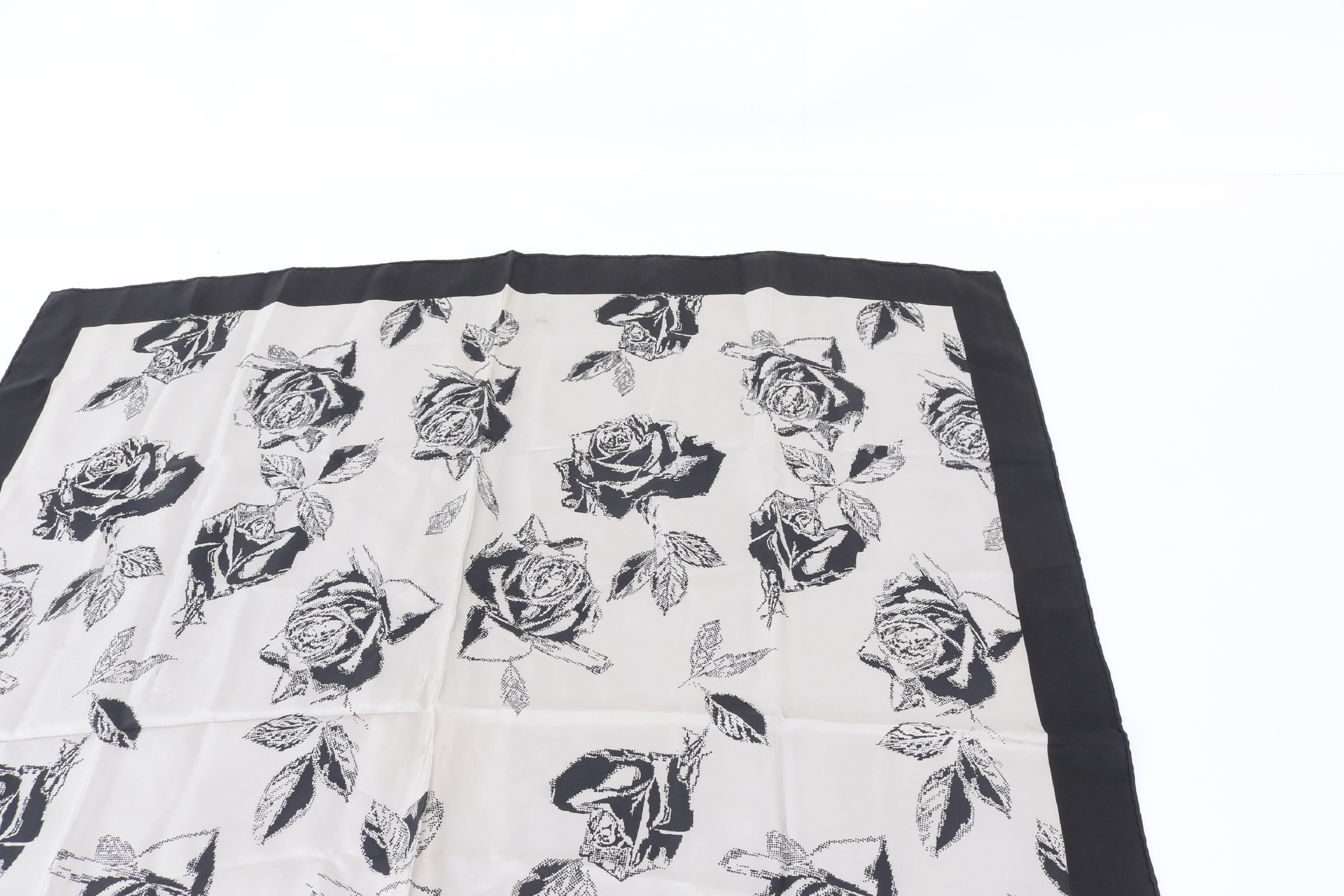 Rose Floral Scarf and Other Accessories — view 3