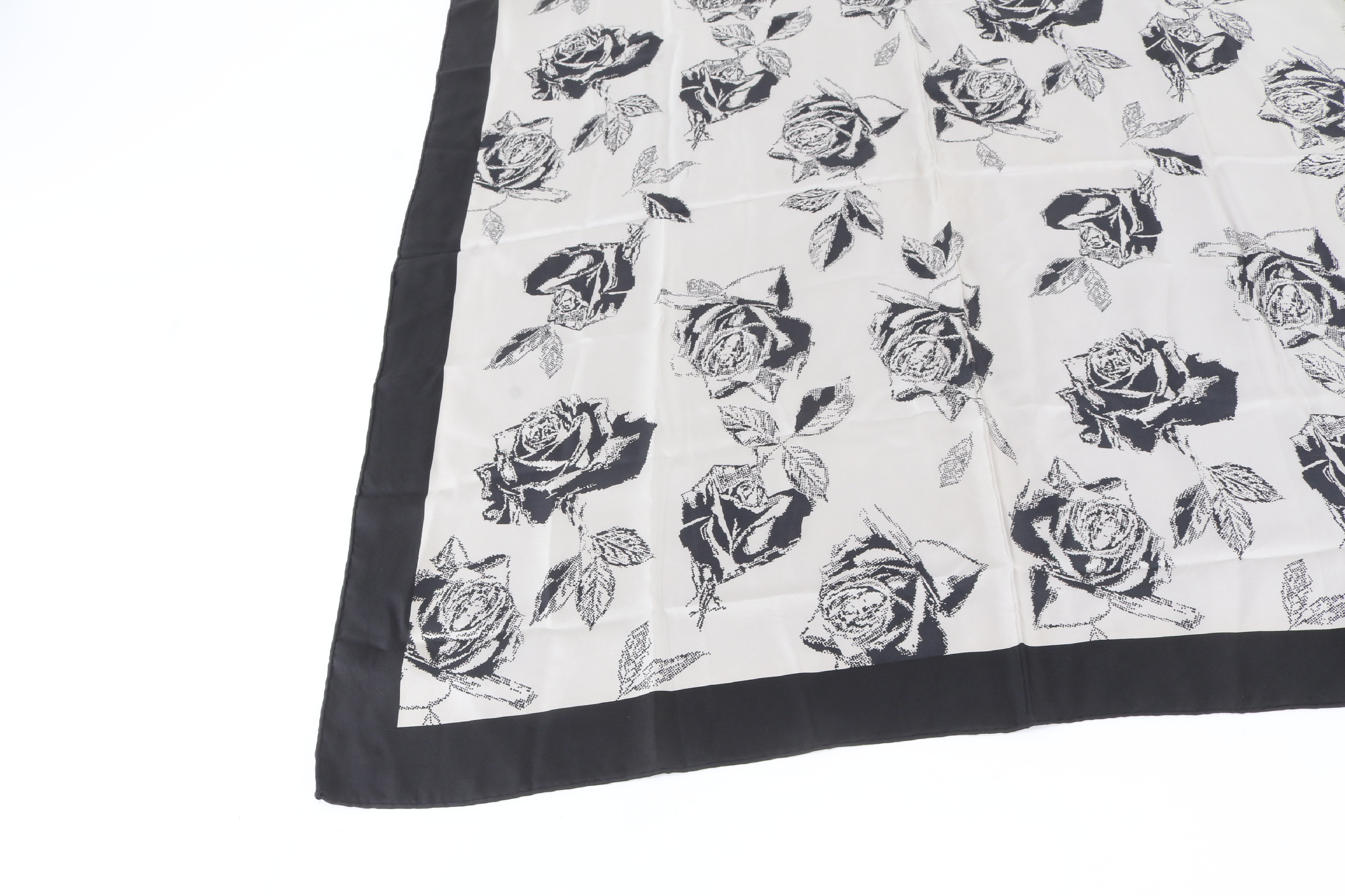 Rose Floral Scarf and Other Accessories — view 4