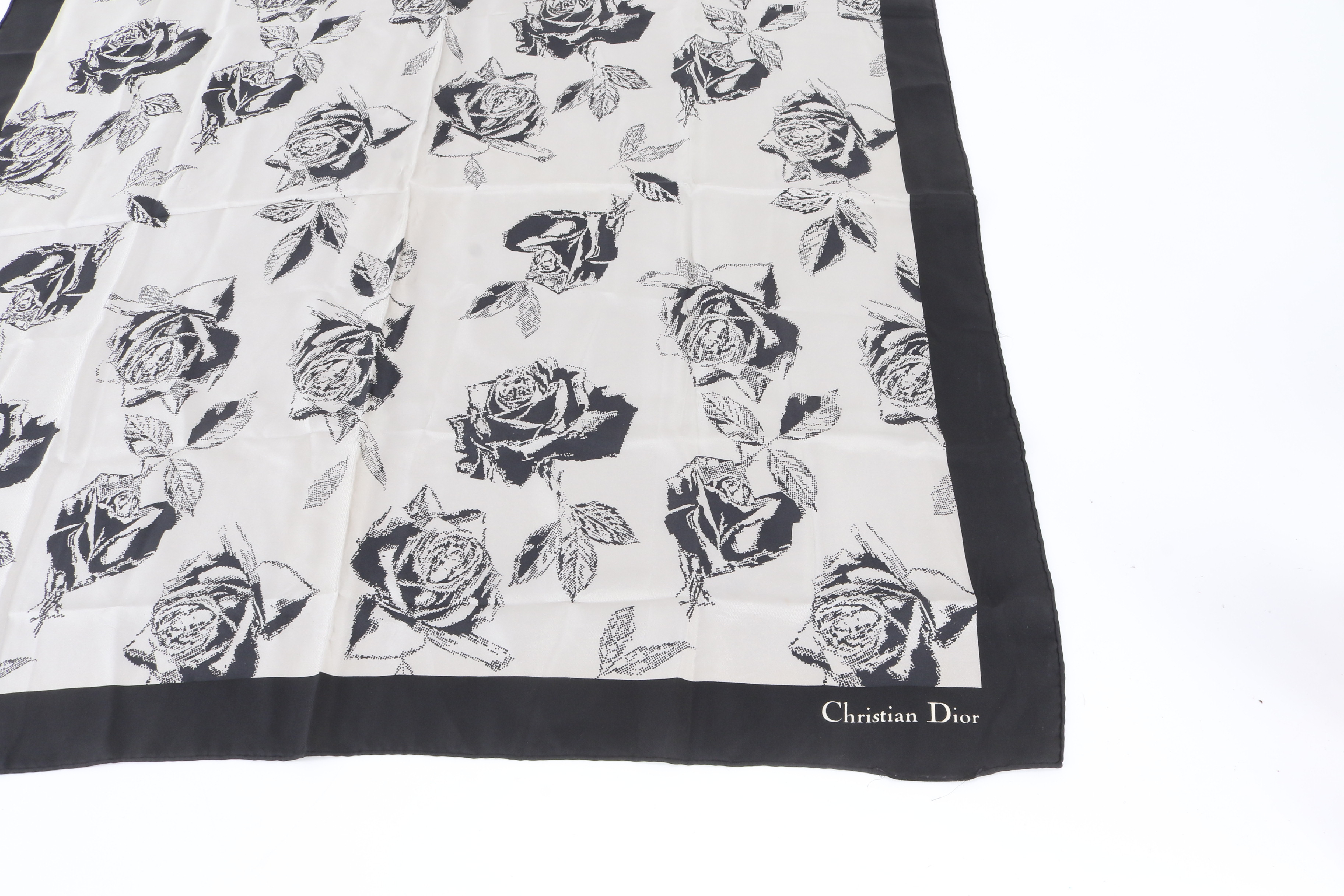 Rose Floral Scarf and Other Accessories — view 5