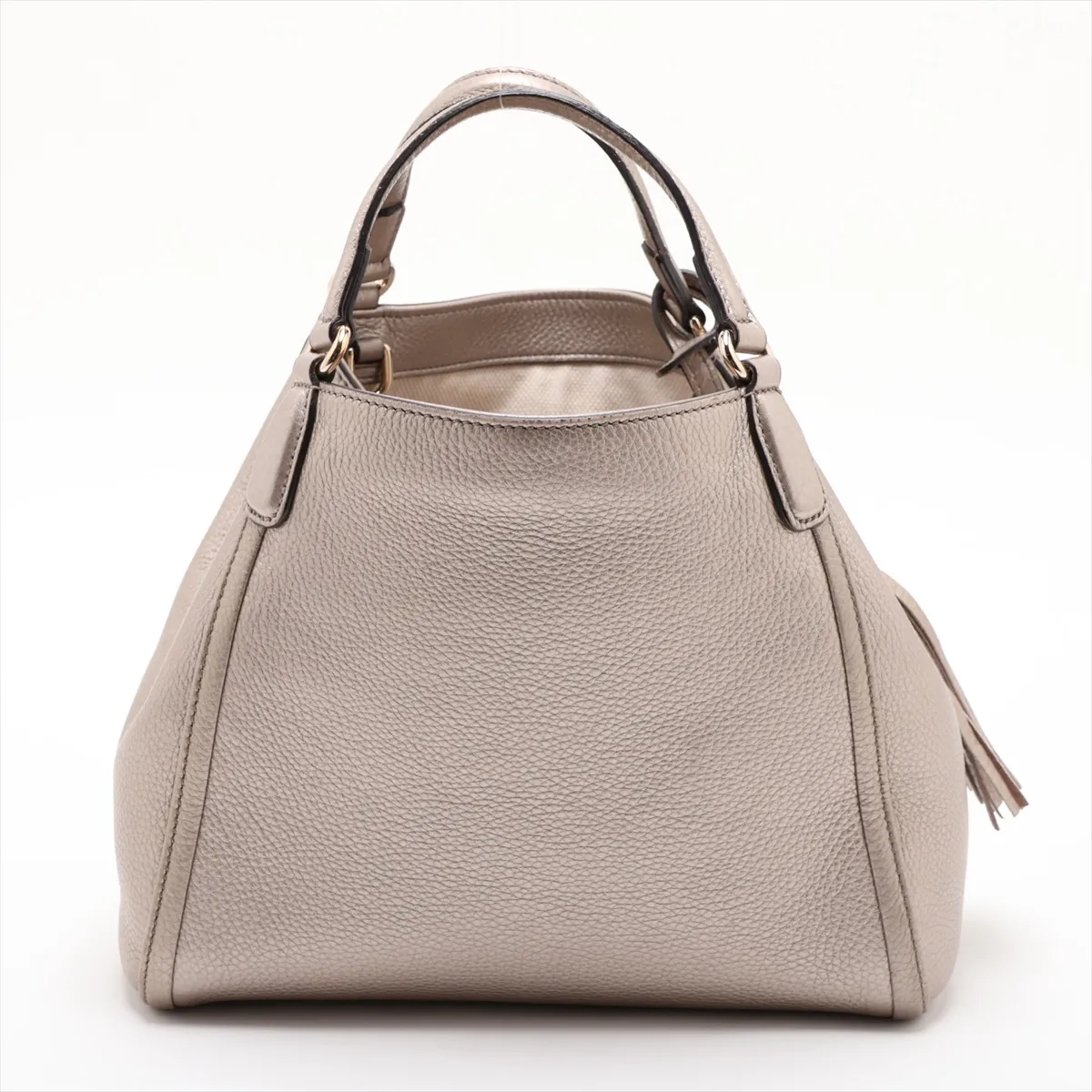 Soho 336751 Leather 2-Way Handbag Gold — view 2