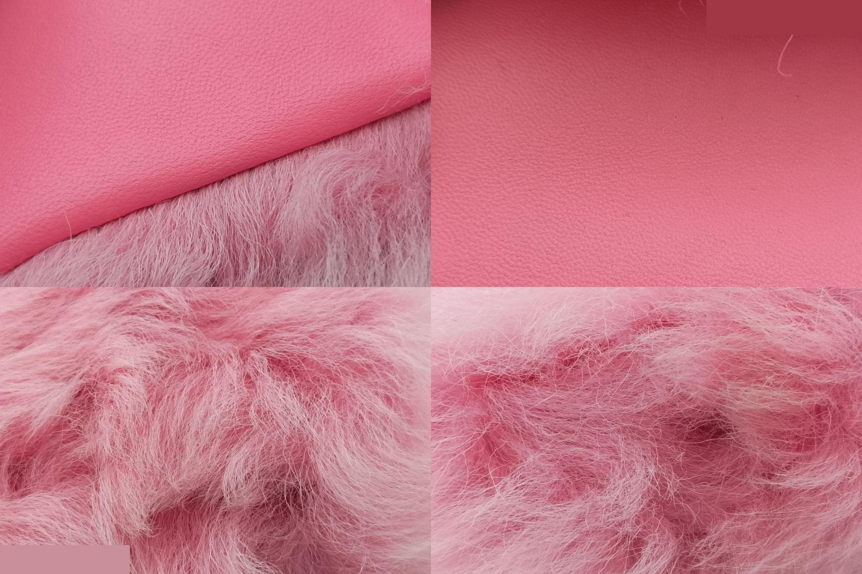 CC Hook Card Holder, Shearling, Pink — view 9