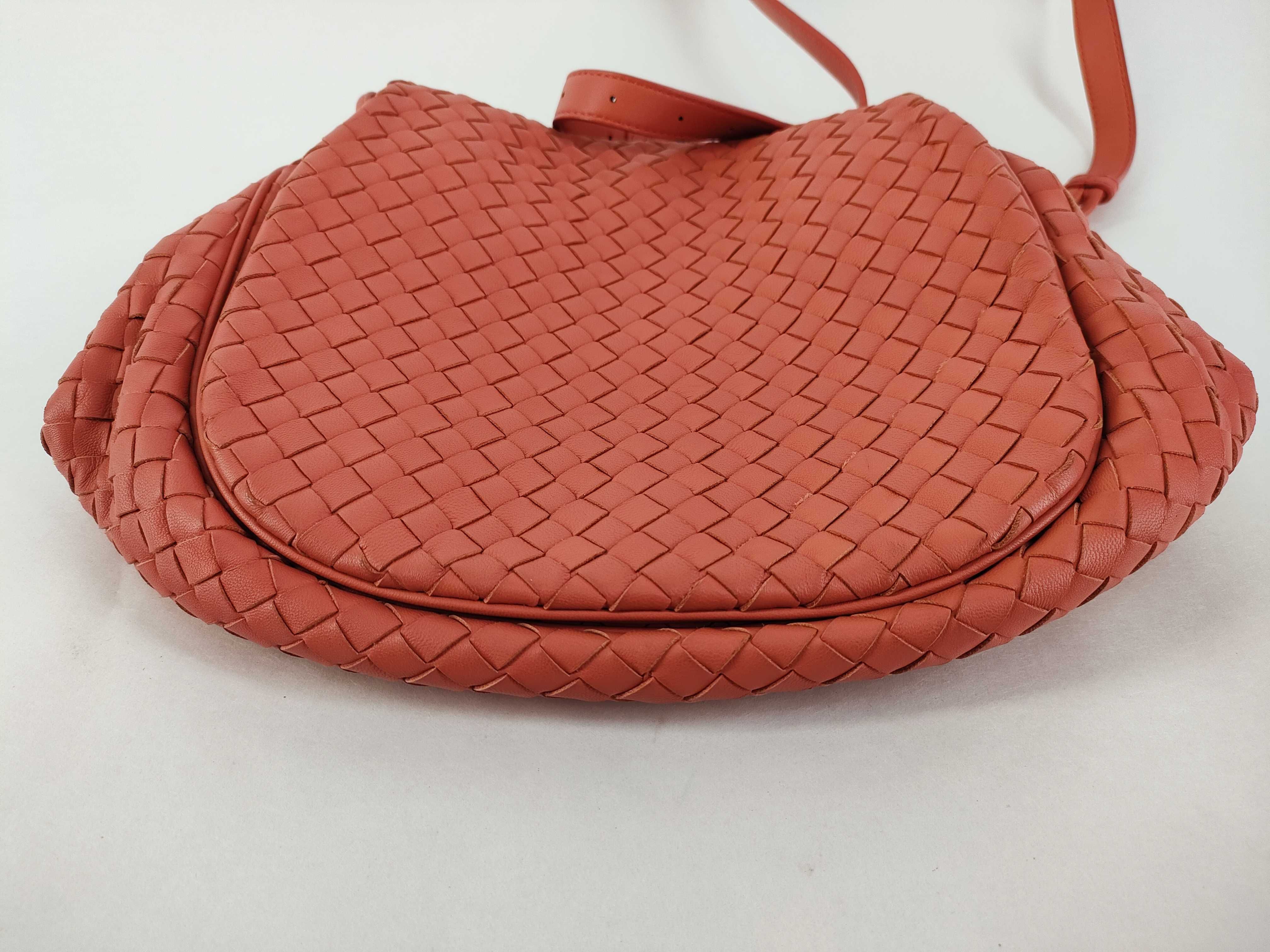 Intrecciato Shoulder Bag with Dust Bag — view 7
