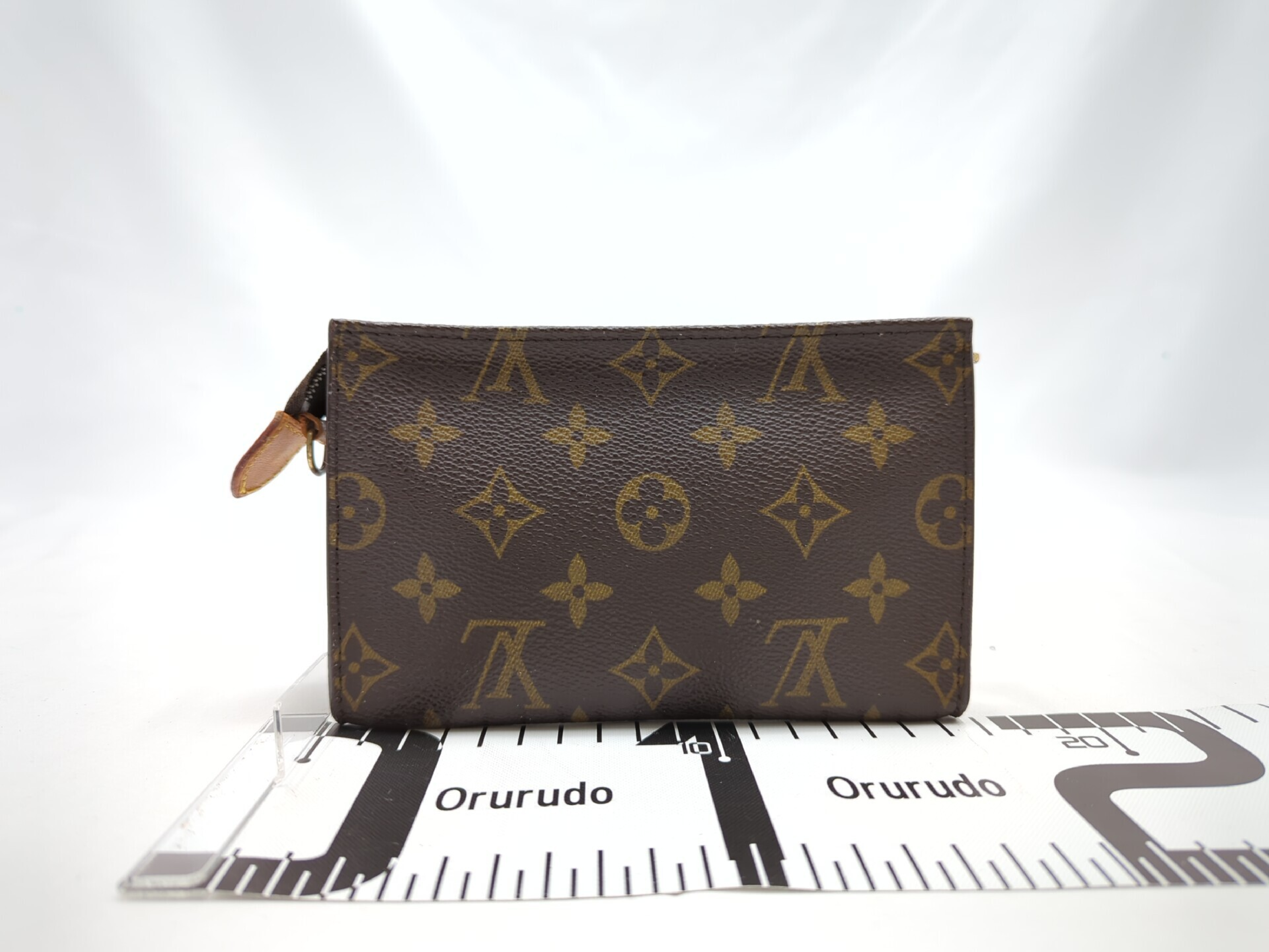 Monogram Pouch Clutch Bag — view 2