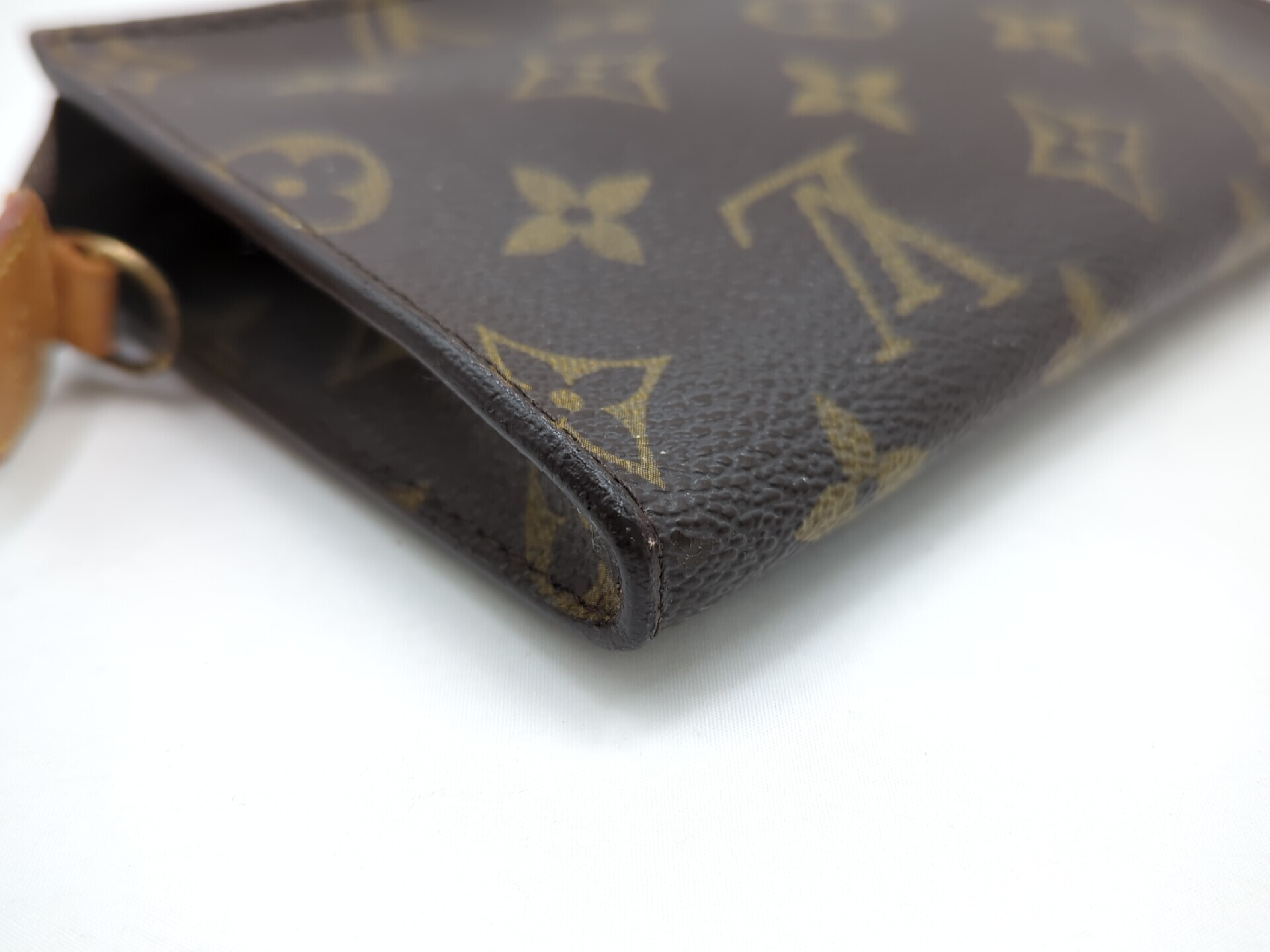 Monogram Pouch Clutch Bag — view 3