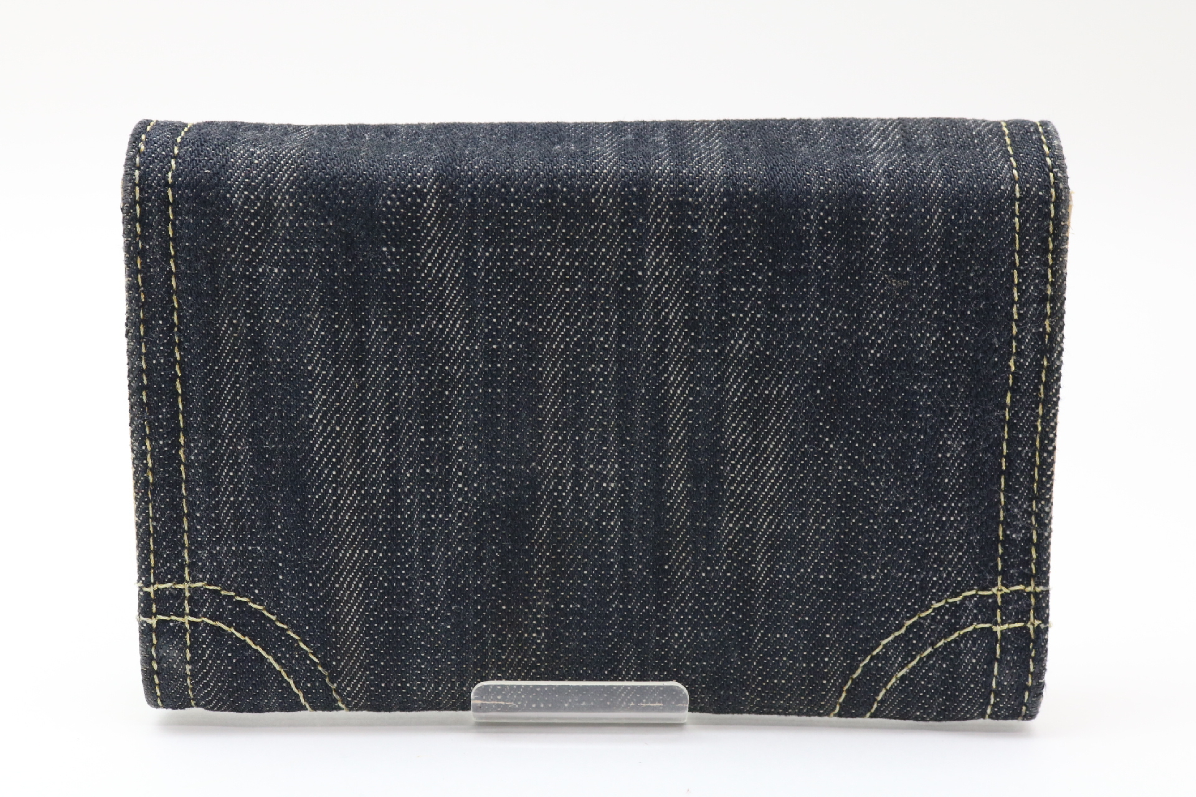 Denim Coco Mark Bi-fold Wallet — view 2