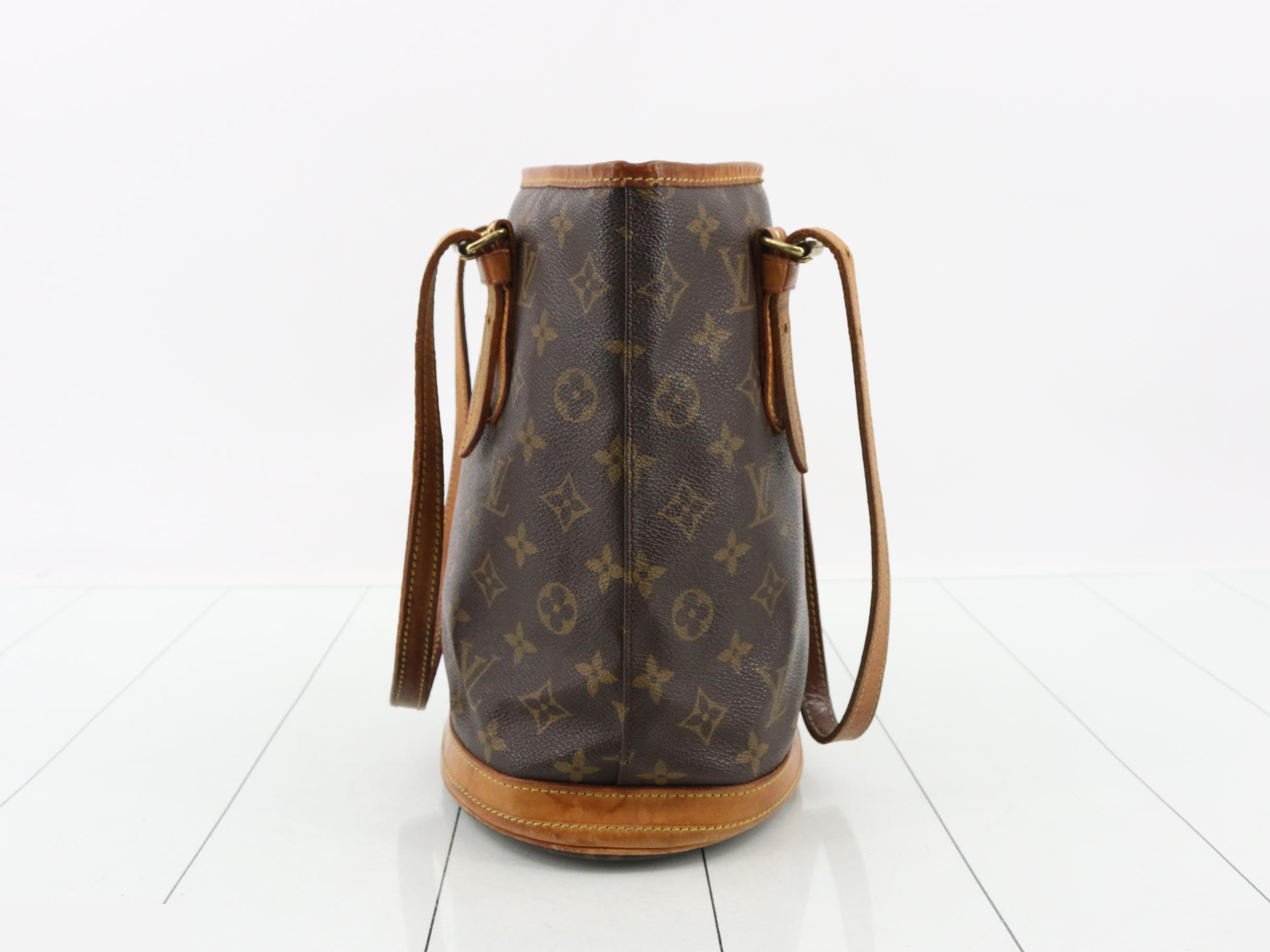 Monogram Shoulder Bag Bucket PM M42238 — view 4