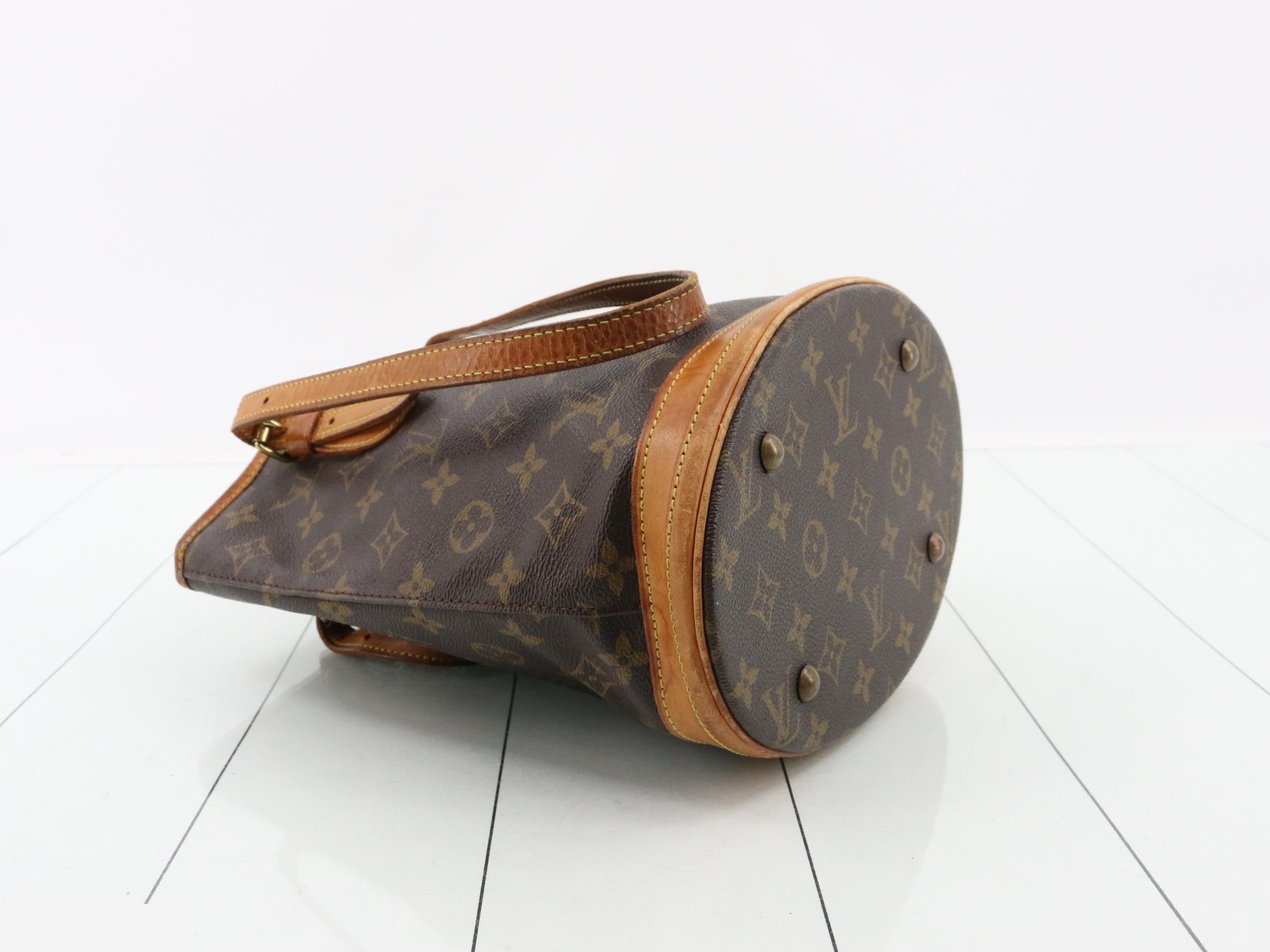 Monogram Shoulder Bag Bucket PM M42238 — view 5