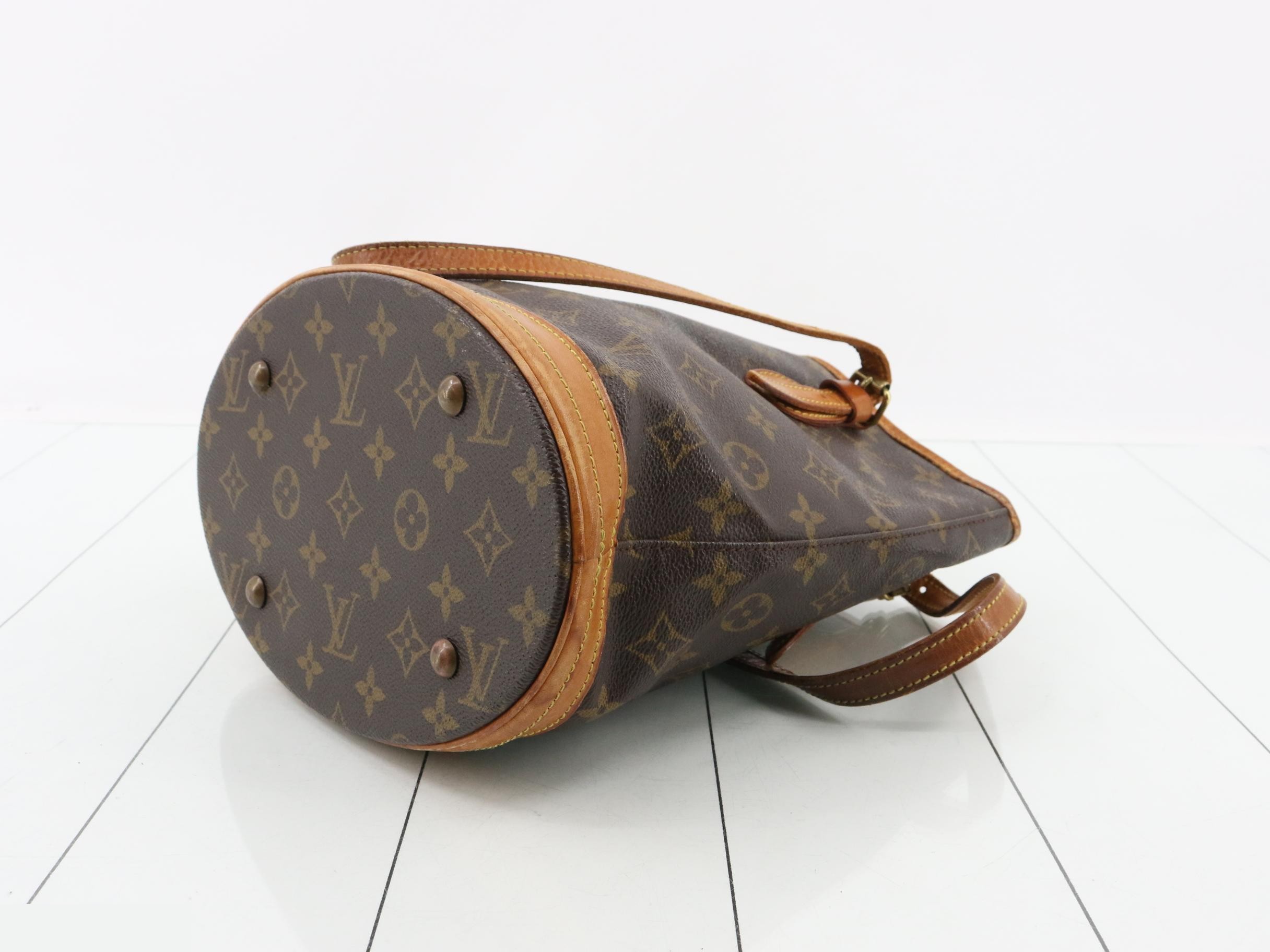 Monogram Shoulder Bag Bucket PM M42238 — view 6