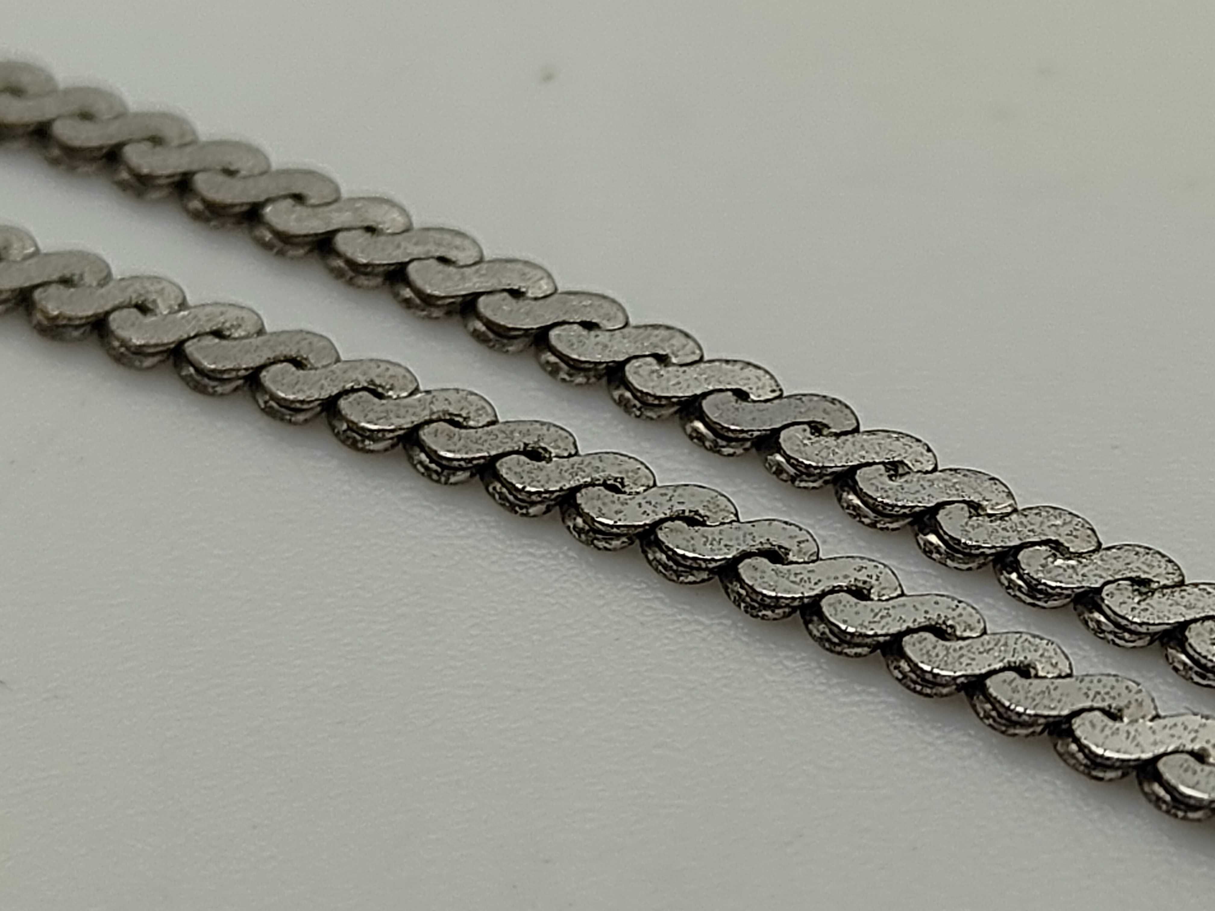 Christian Rhinestone Heart Silver Necklace — view 5