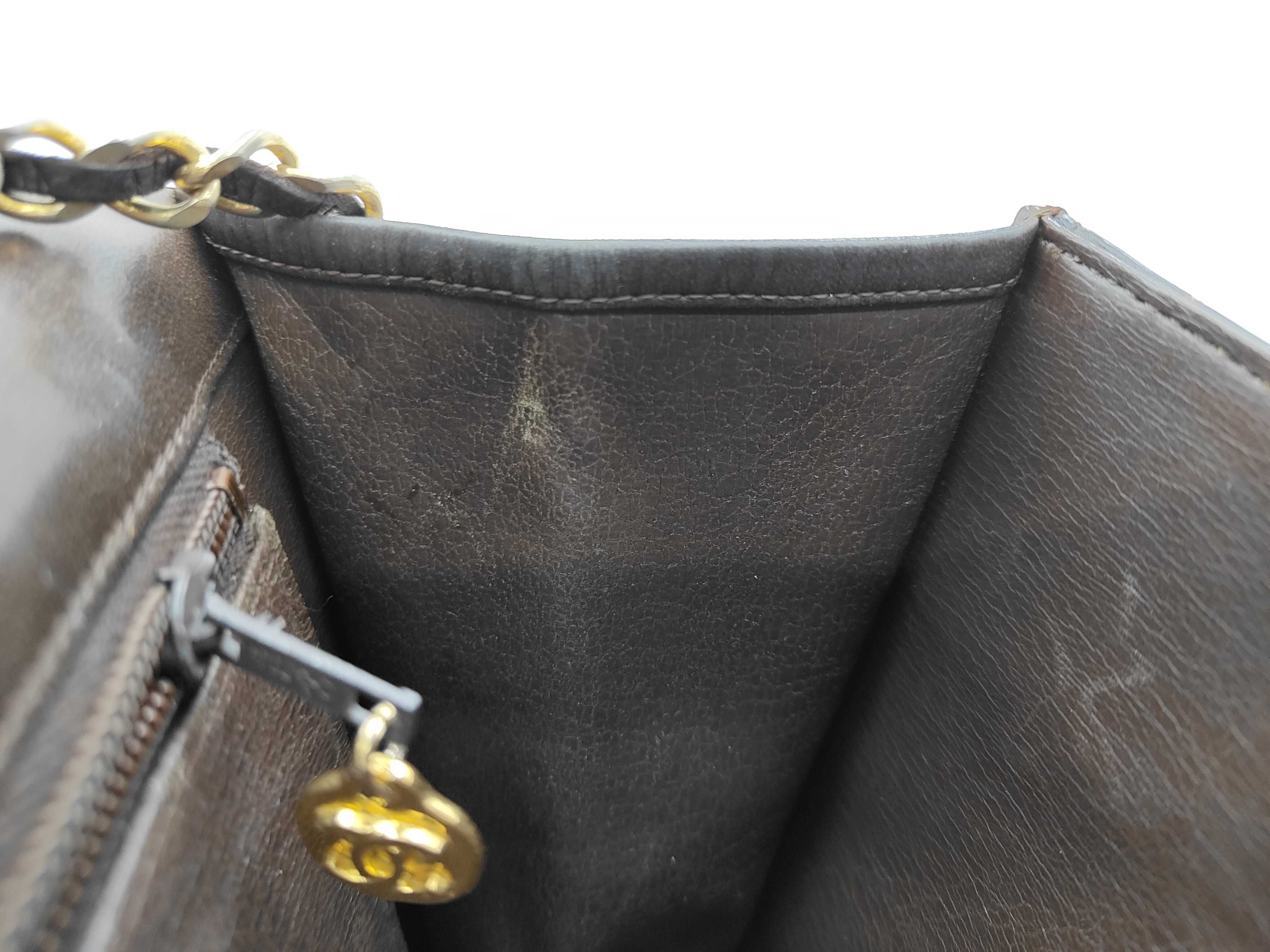 Lambskin Matelassé Single Flap Gold Chain Shoulder Bag — view 8