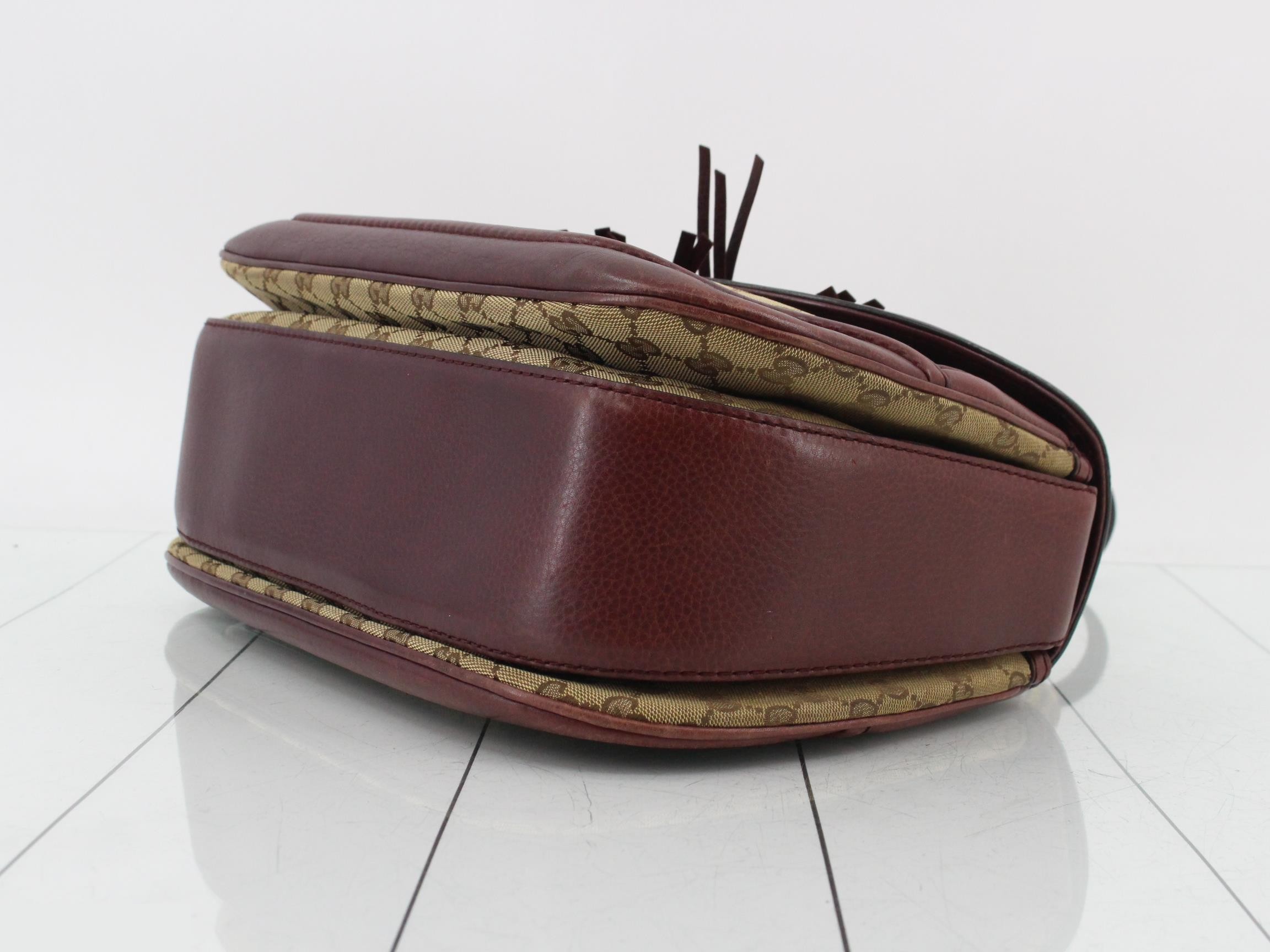 GG Canvas New Bamboo Shoulder Bag — view 6