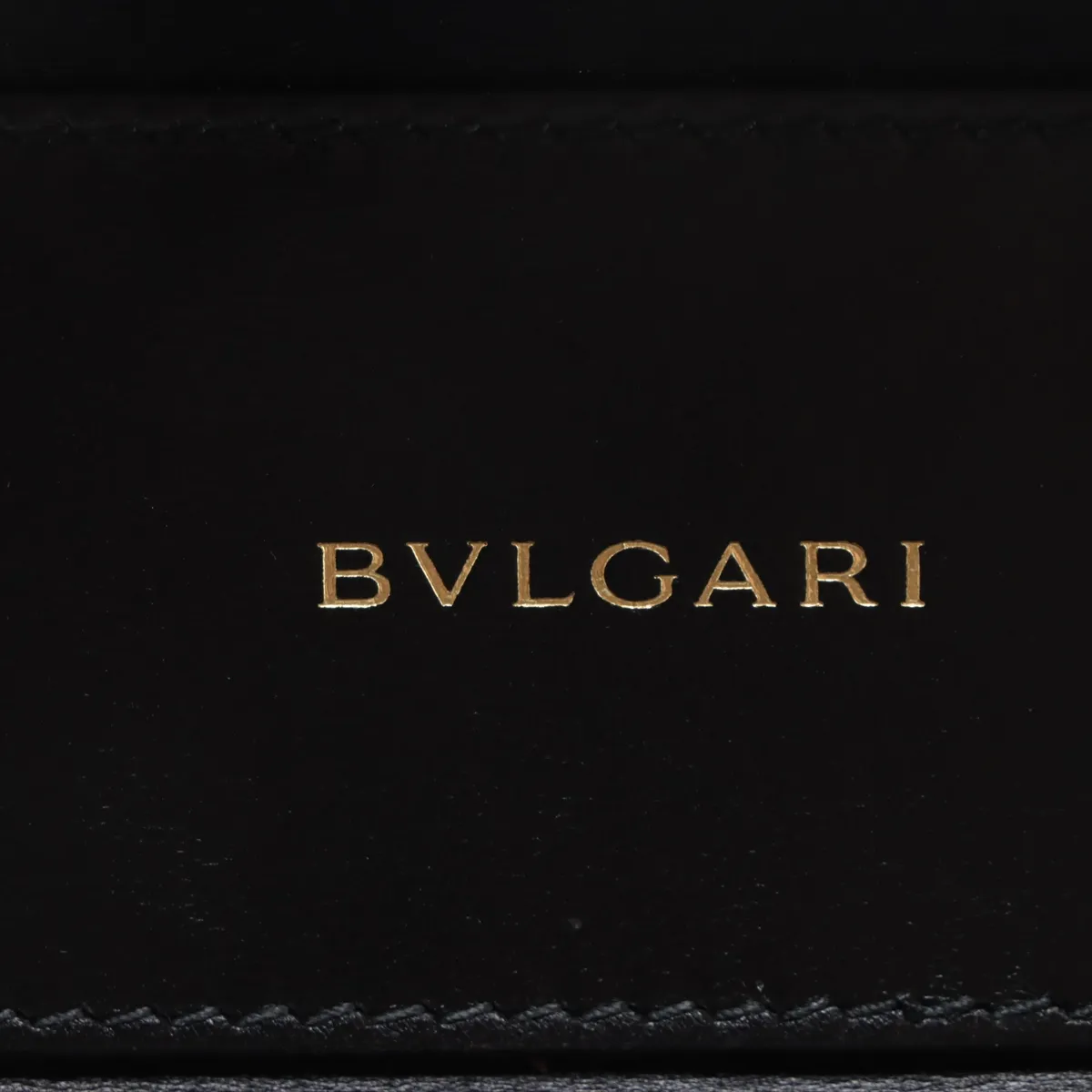 Serpenti Leather 2WAY Vanity Bag Blue — view 9
