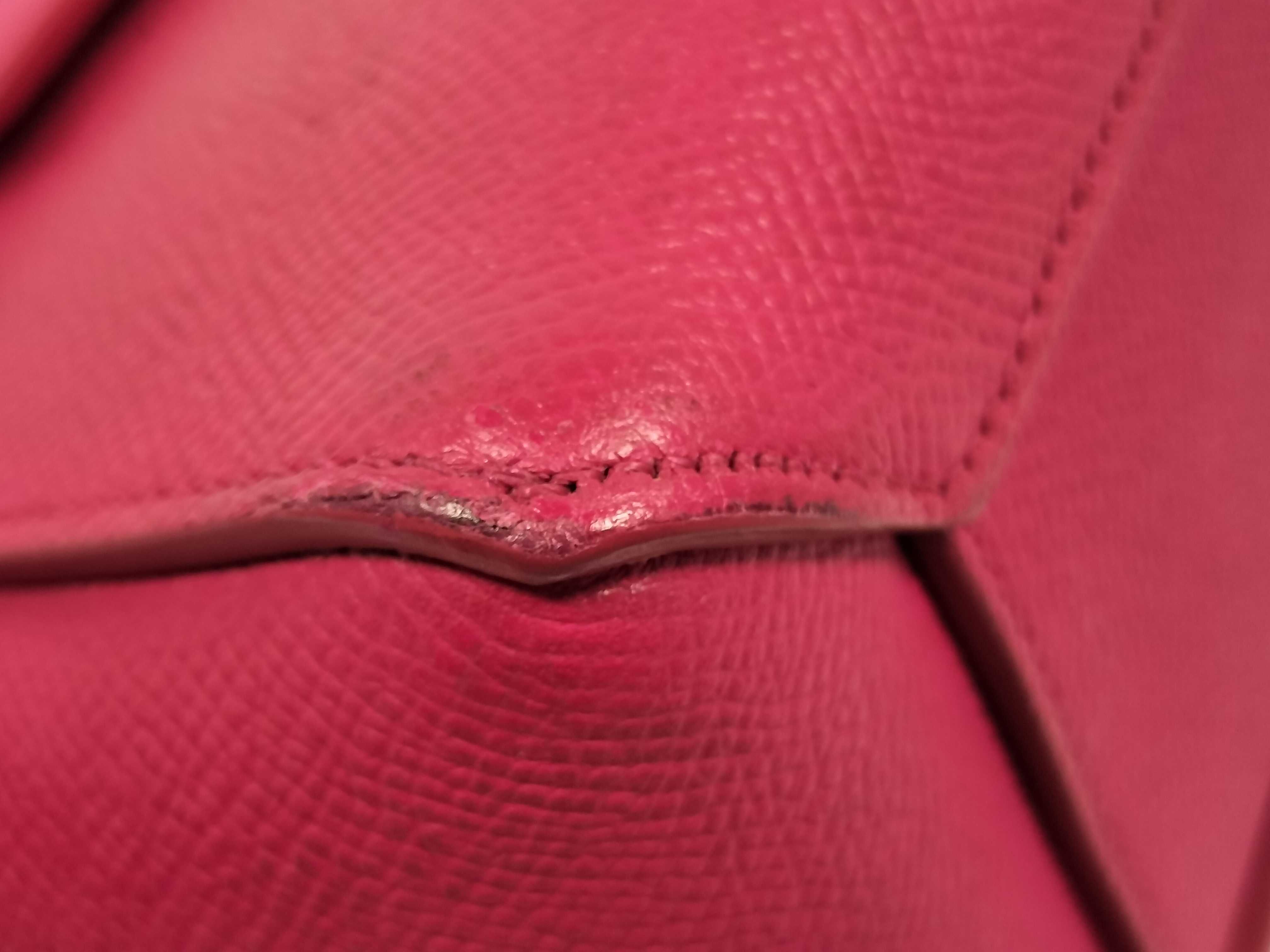 Belt Bag Nano Pink Leather 2-way Handbag — view 6