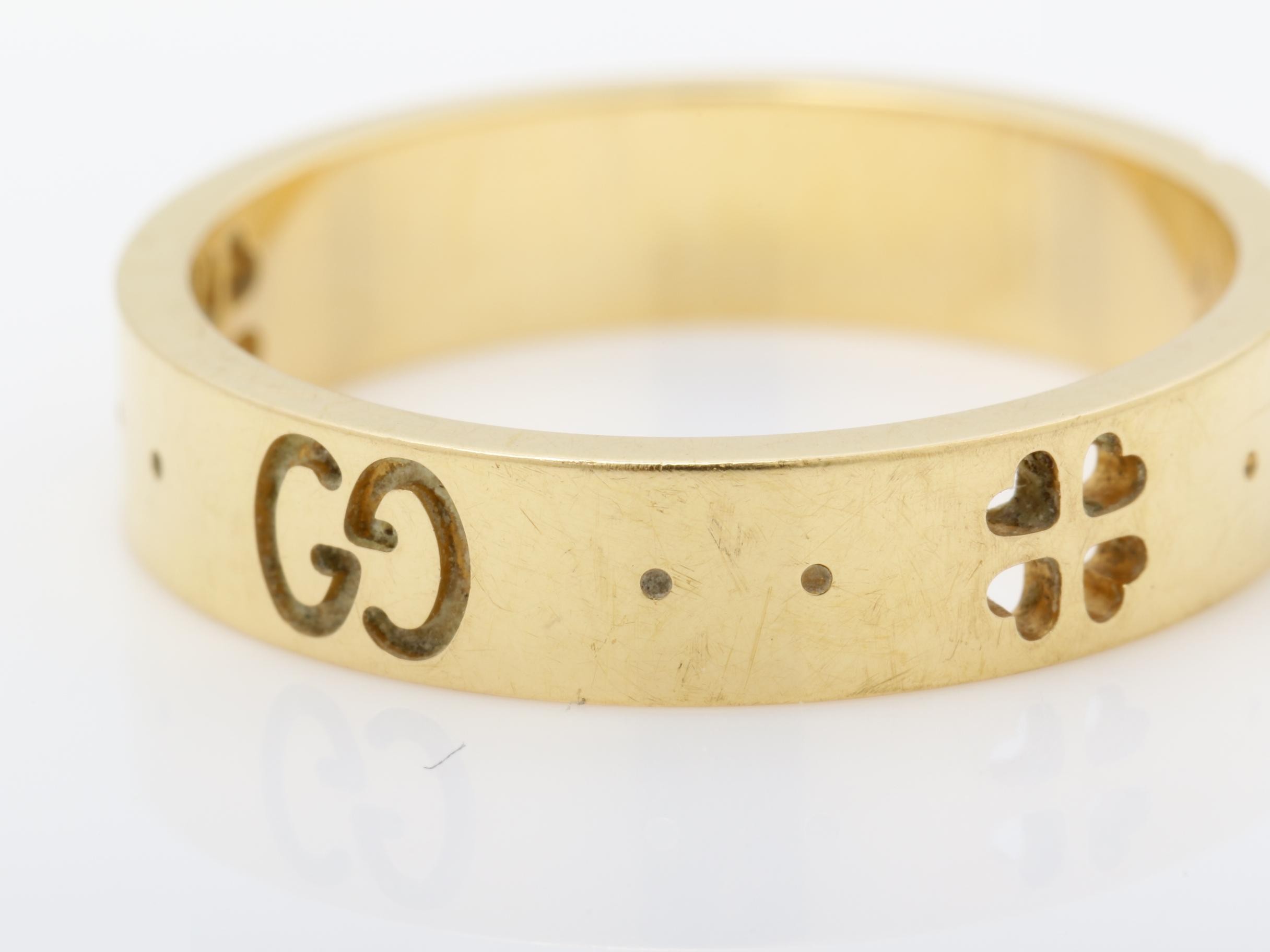 Icon Clover Ring, K18PG, 3.66g, #11 — view 3