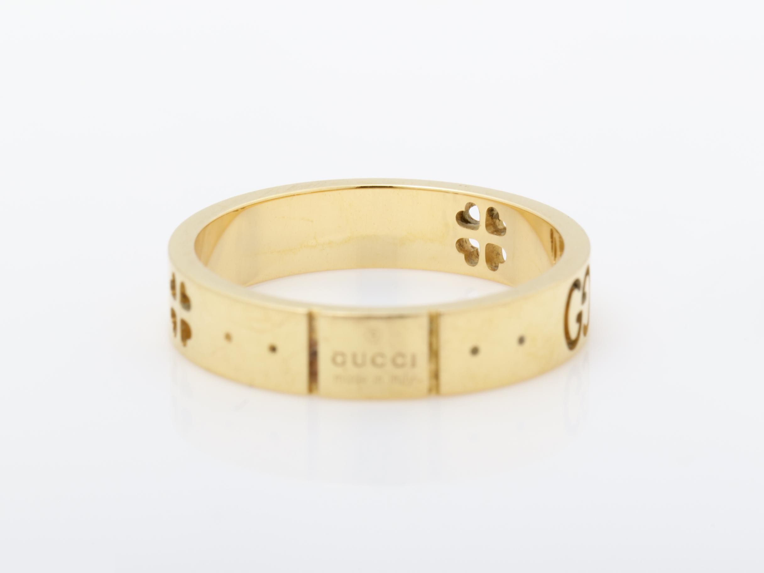 Icon Clover Ring, K18PG, 3.66g, #11 — view 4