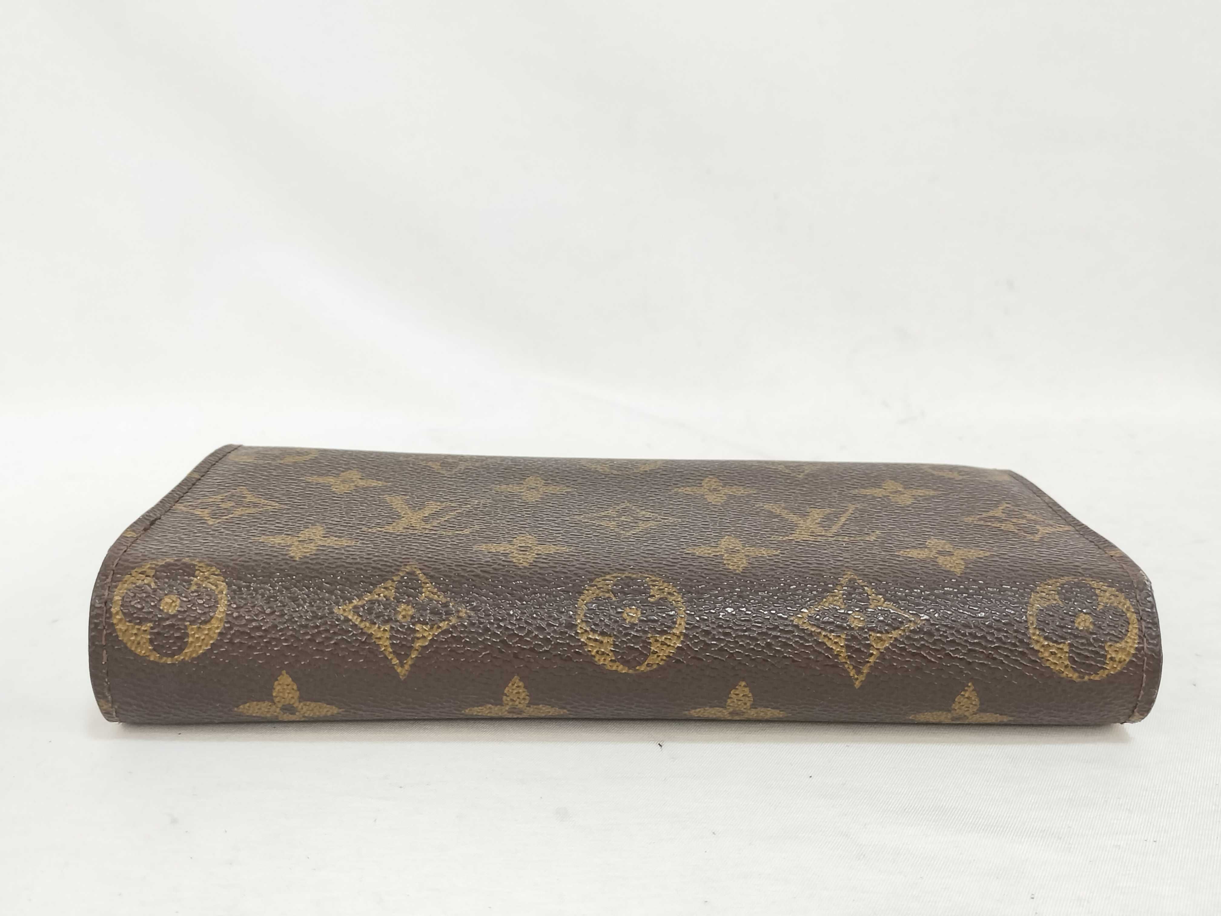 Monogram Louis Vuitton Monogram Portefeuille Sarah Wallet — view 6