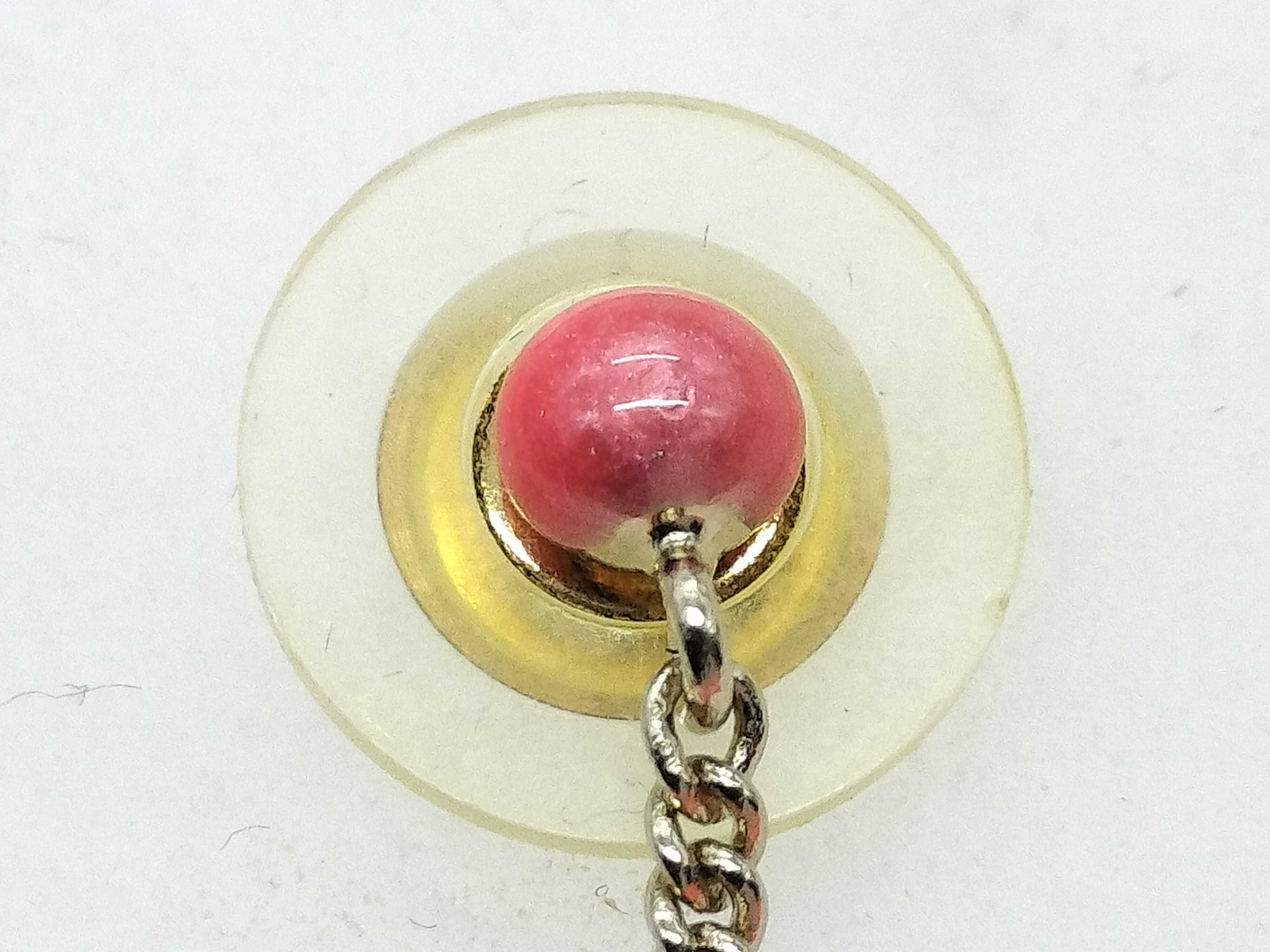 04A Coco Rhinestone Earrings, Pink, Large, Set of 2 — view 3